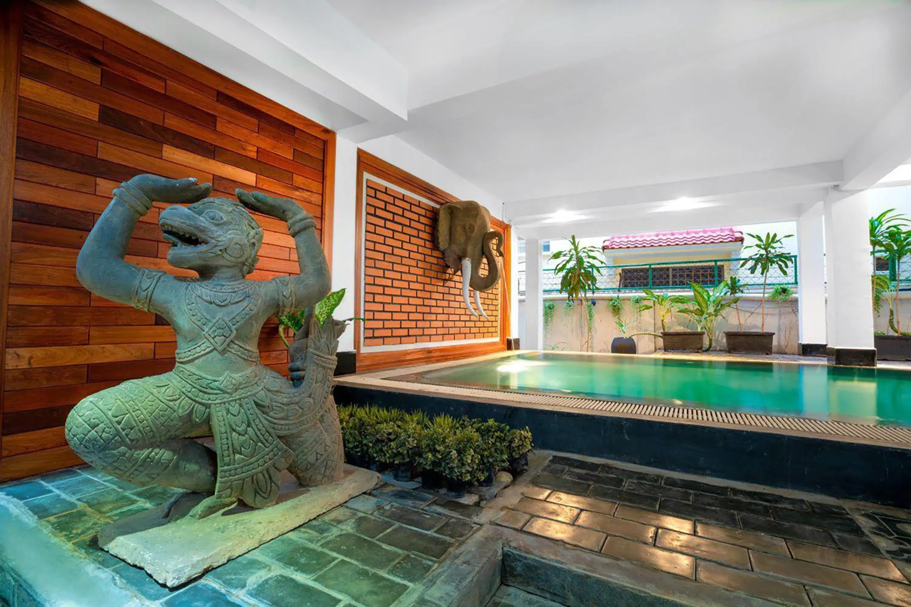 Swimming pool in P5 Angkor Residence Swimming pool in P5 Angkor Residence