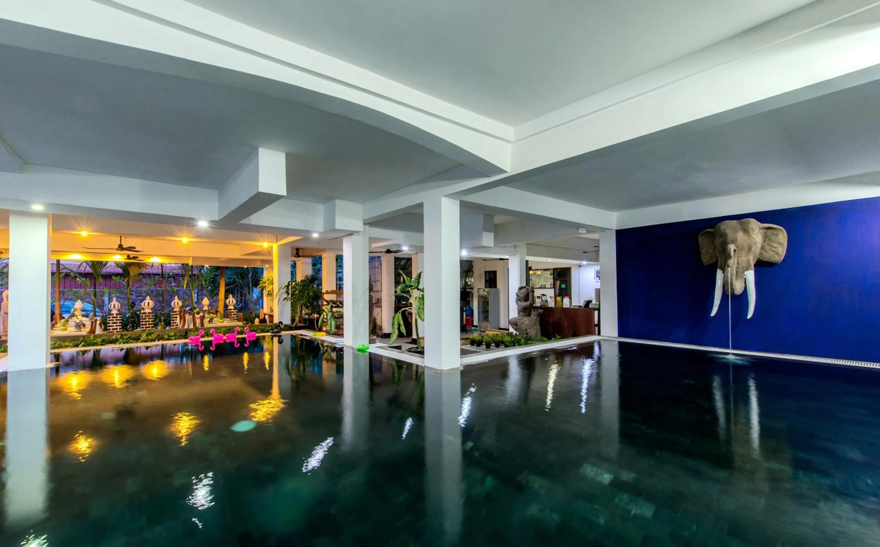 Pool view in P5 Angkor Residence