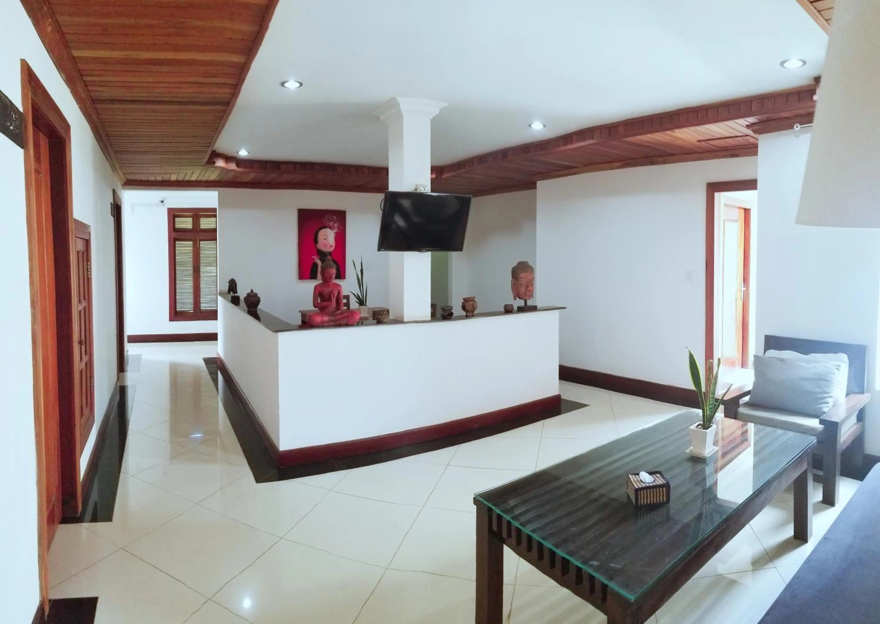 Living room in P5 Angkor Residence