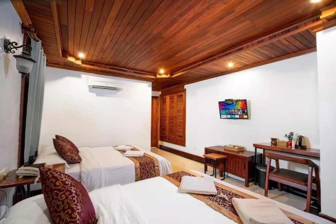 Bed in P5 Angkor Residence