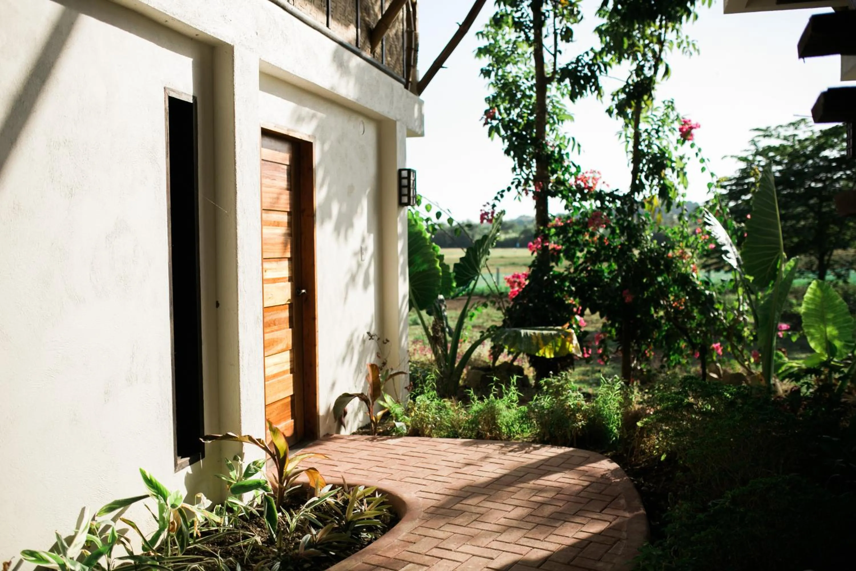 Patio in Fox & The Firefly Cottages