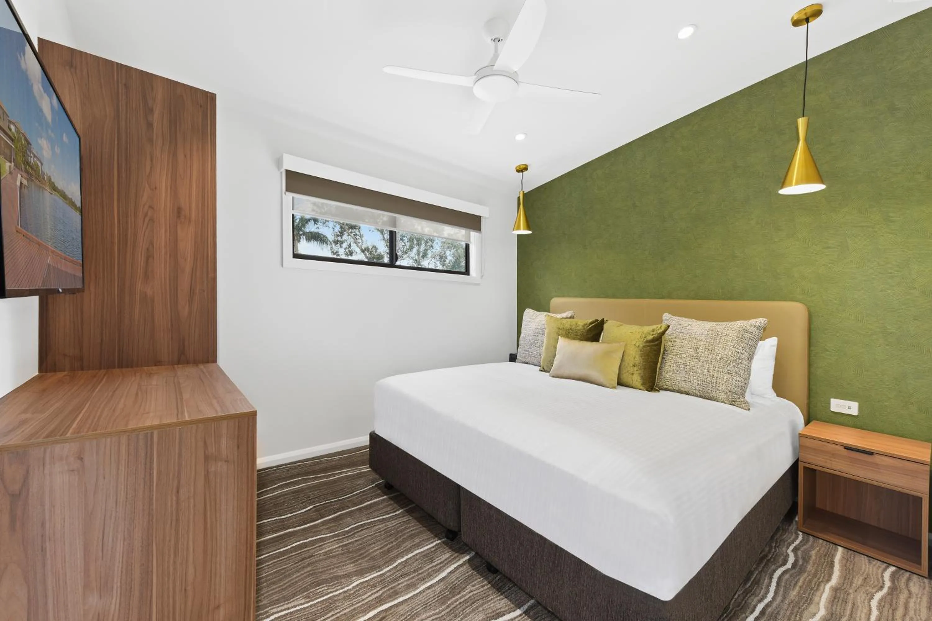 Bedroom, Bed in Club Wyndham Flynns Beach, Trademark Collection by Wyndham