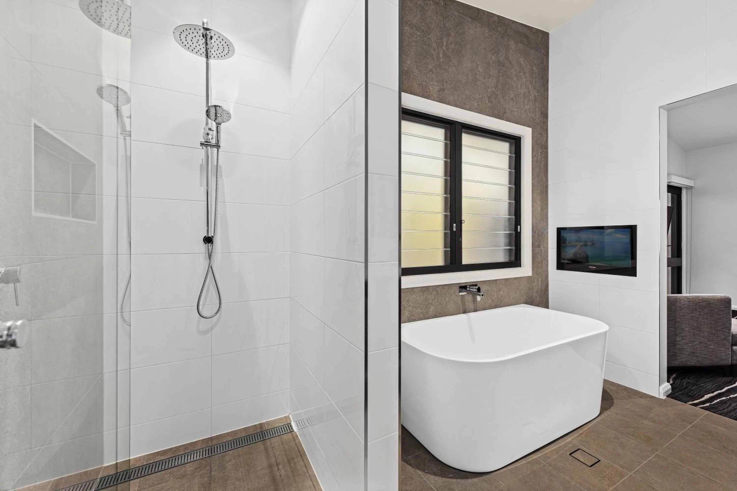 Bathroom in Club Wyndham Flynns Beach, Trademark Collection by Wyndham