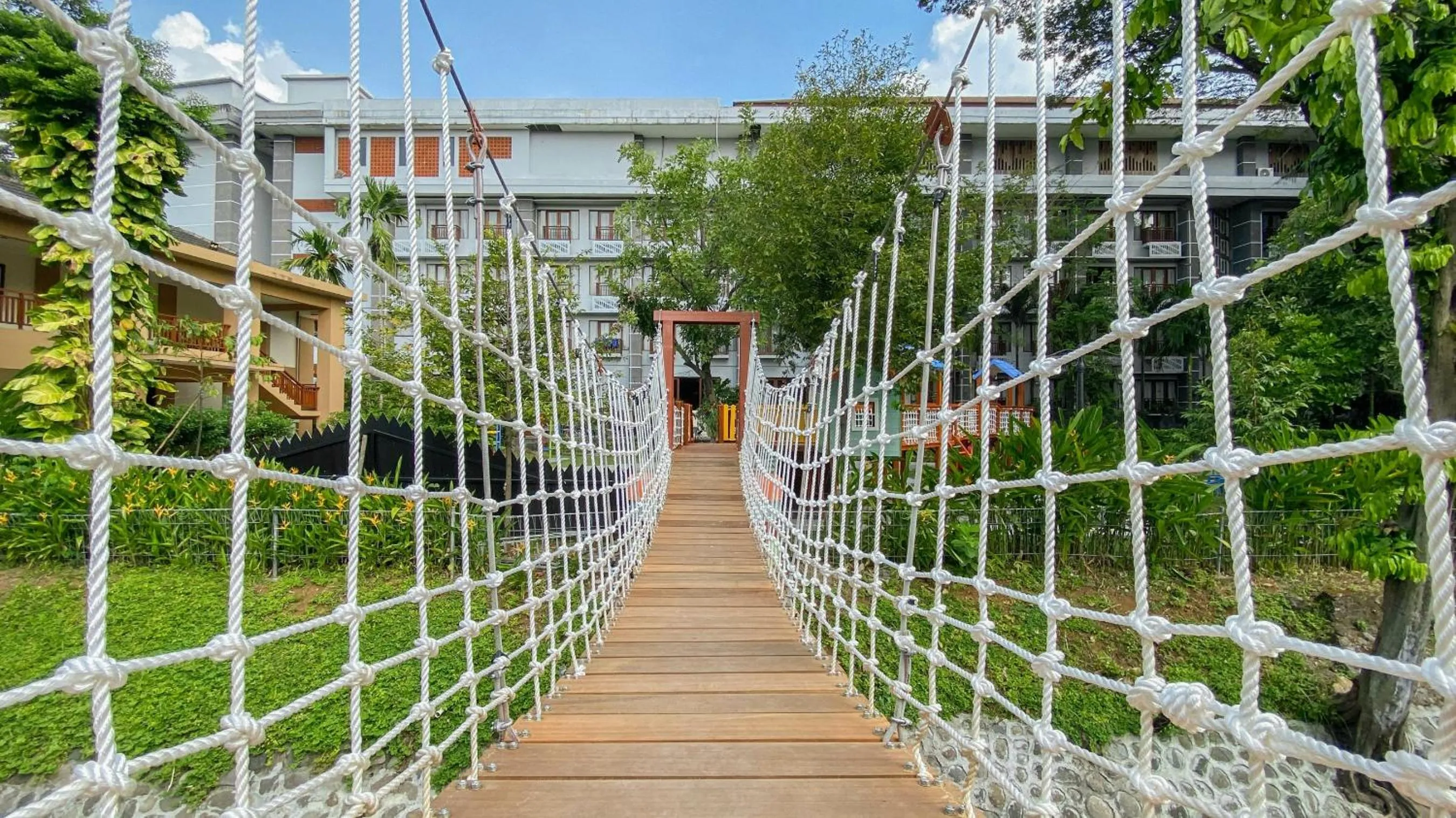 Children play ground in Lorin Syariah Solo Hotel