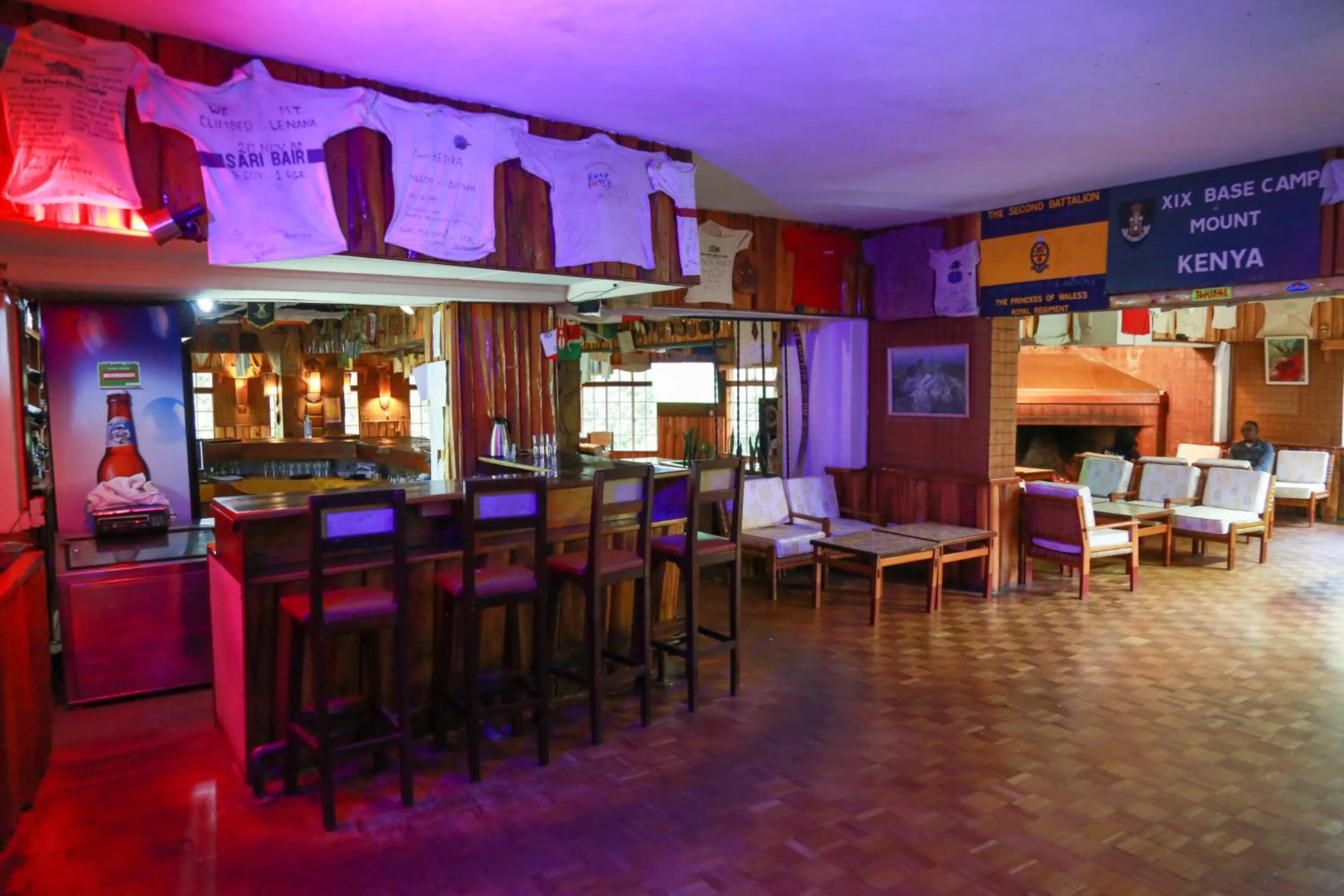 Lounge or bar in Naro Moru River Lodge