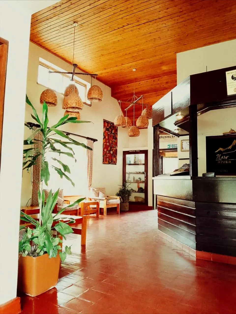 Property building in Naro Moru River Lodge