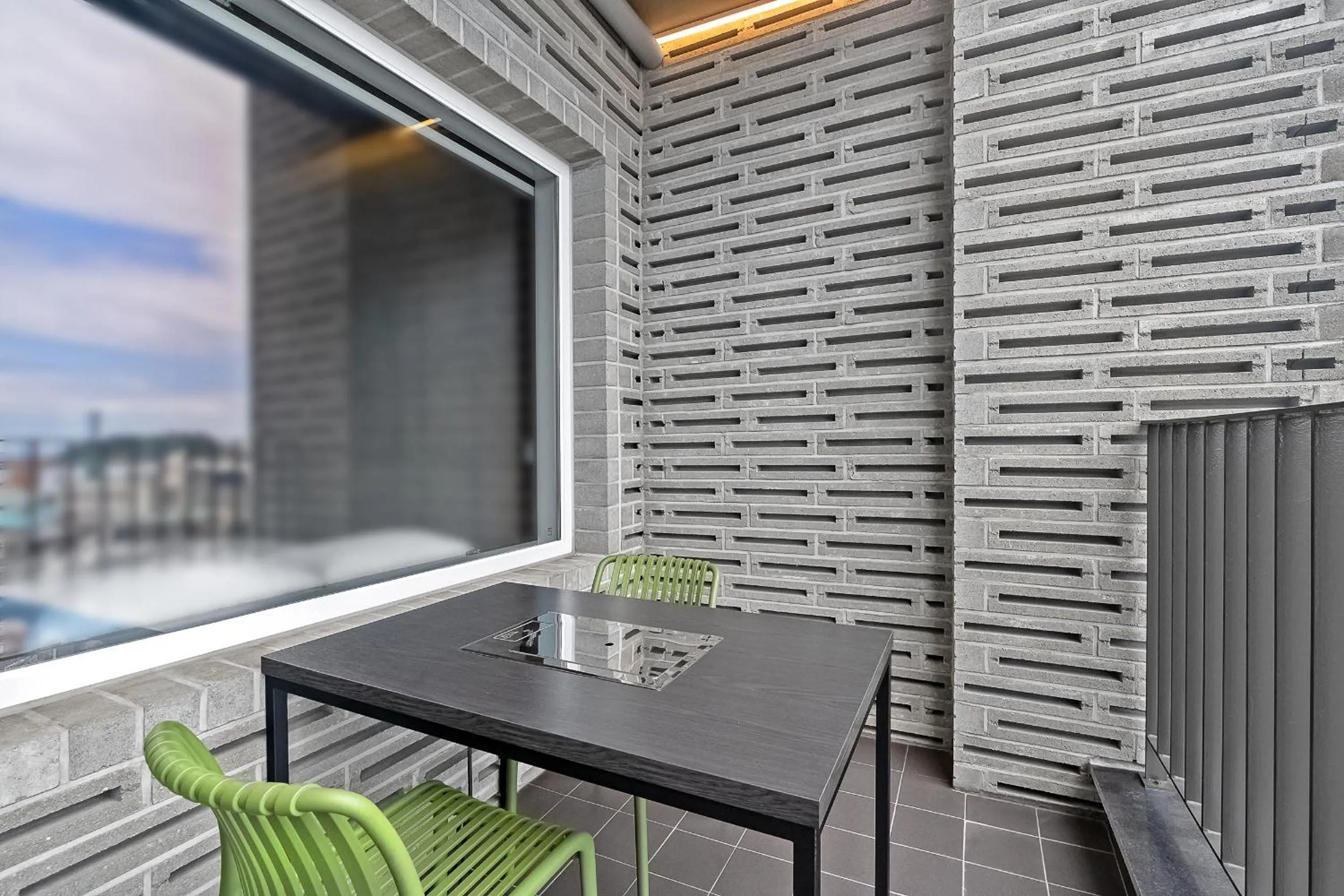 Balcony/Terrace in Ingu Stay