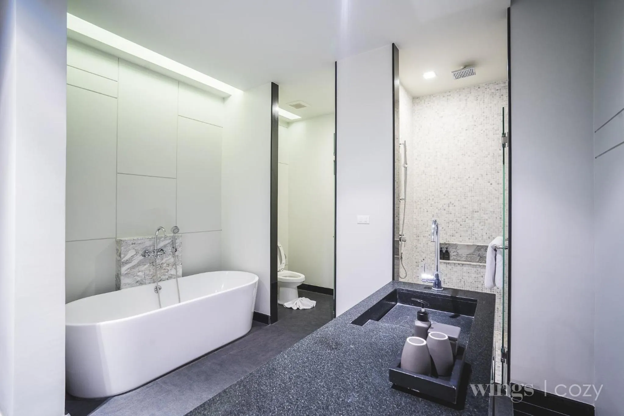 Text overlay in Wings Phuket Villa by Two Villas HOLIDAY