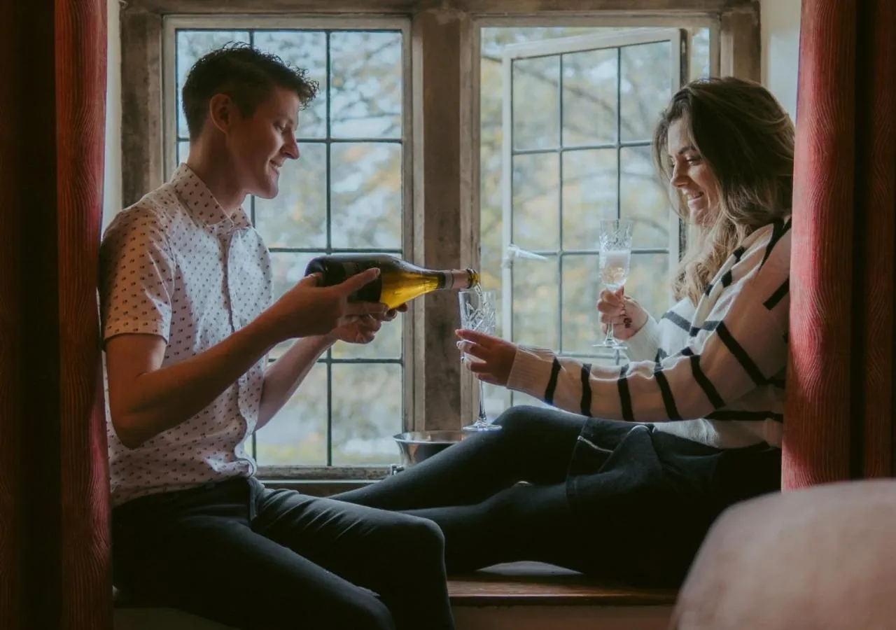Seating area in The Heathfield Inn