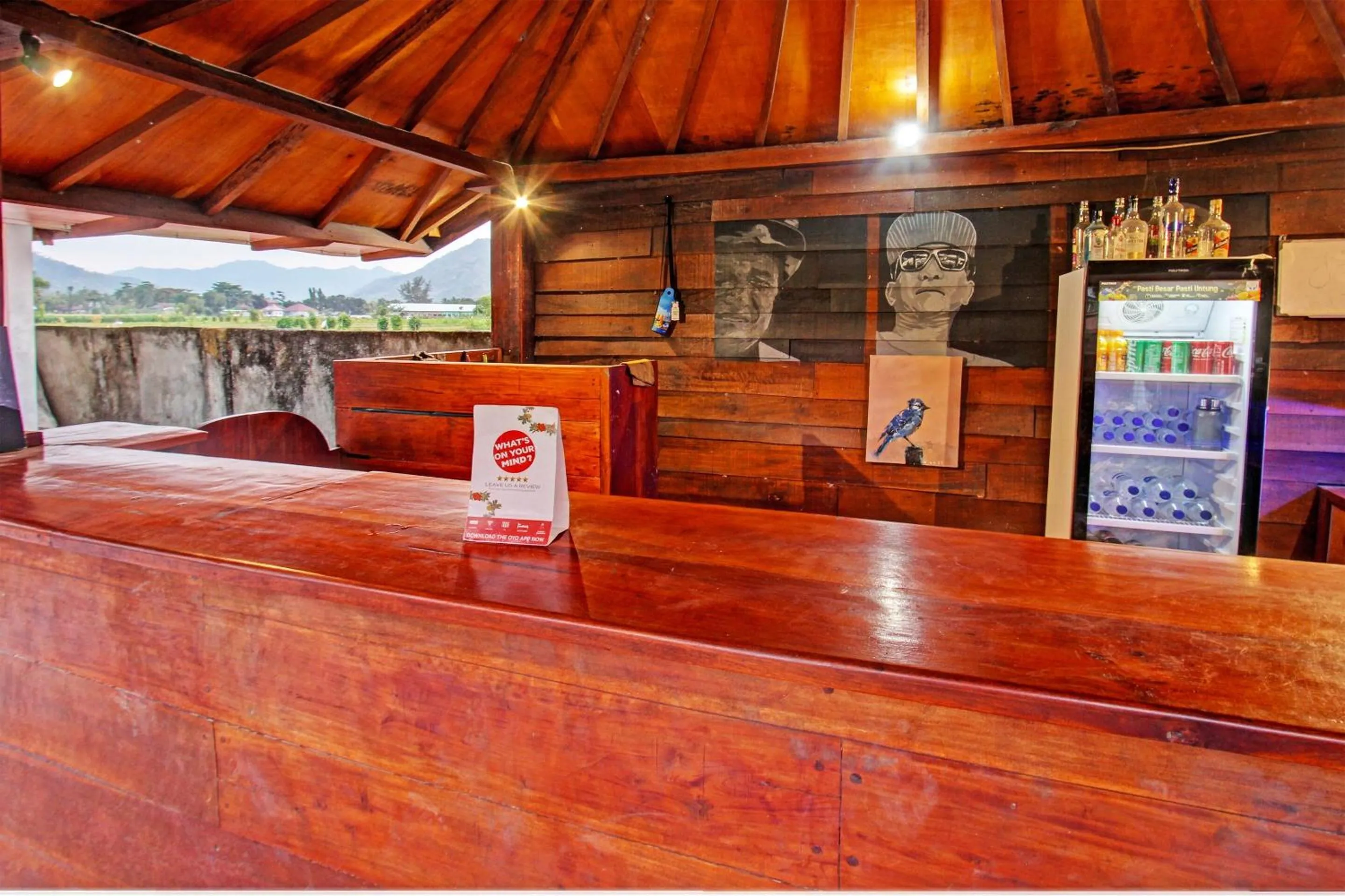 Lobby or reception in OYO 93121 Abi Bungalow & Hostel