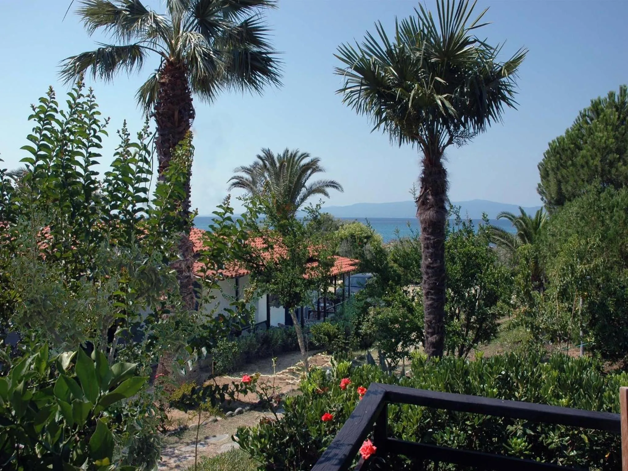 Garden in Skites Hotel Bungalows