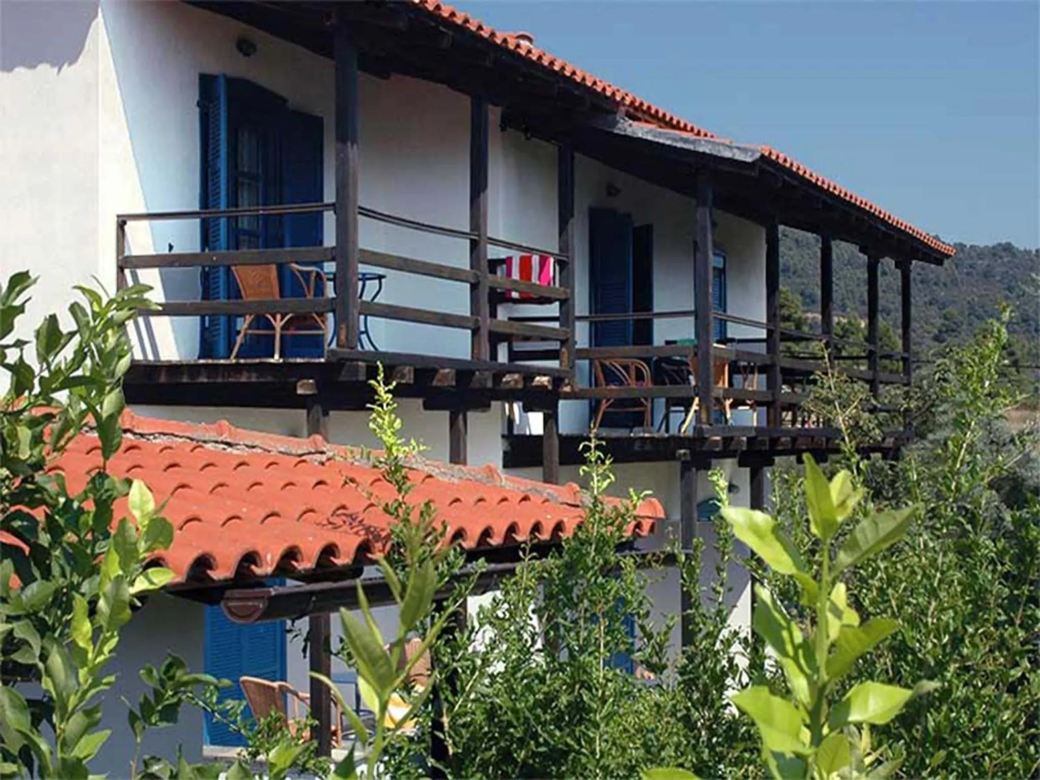 Facade/entrance in Skites Hotel Bungalows