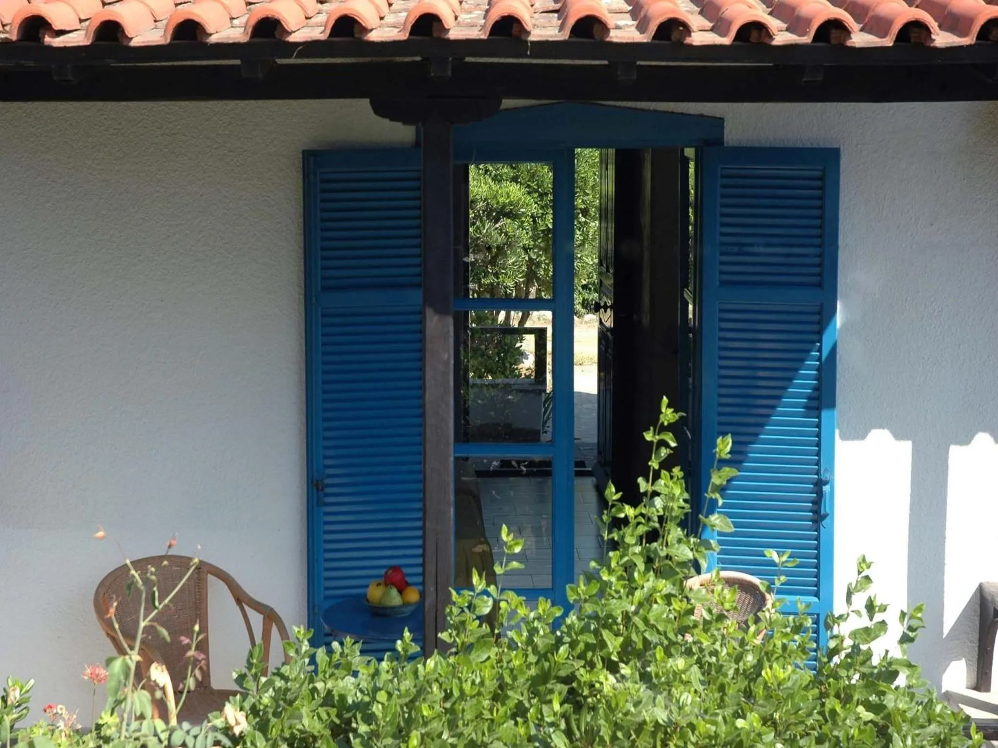 Balcony/Terrace in Skites Hotel Bungalows