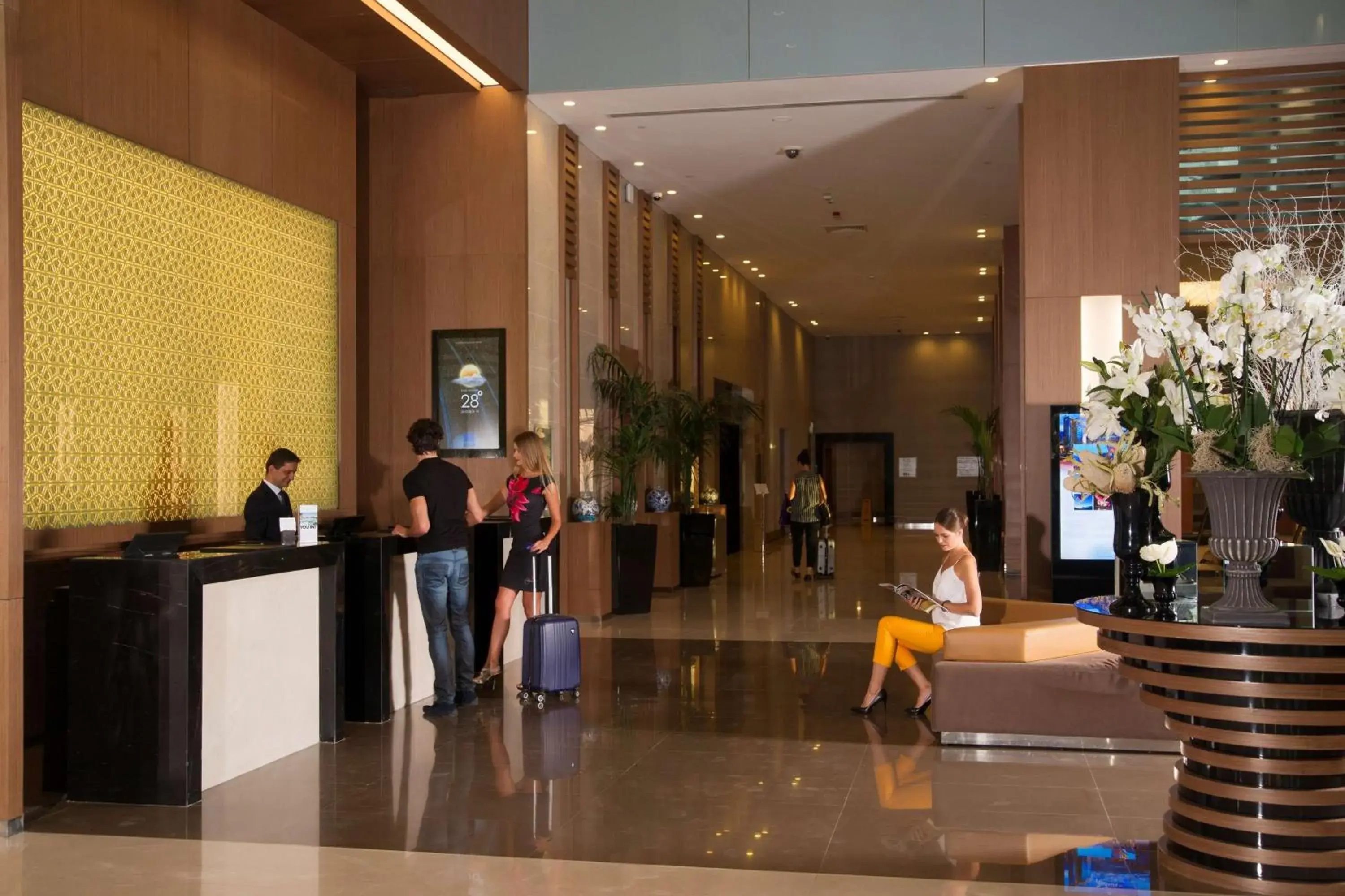 Lobby or reception in Radisson Blu Hotel, Kayseri Lobby or reception in Radisson Blu Hotel, Kayseri