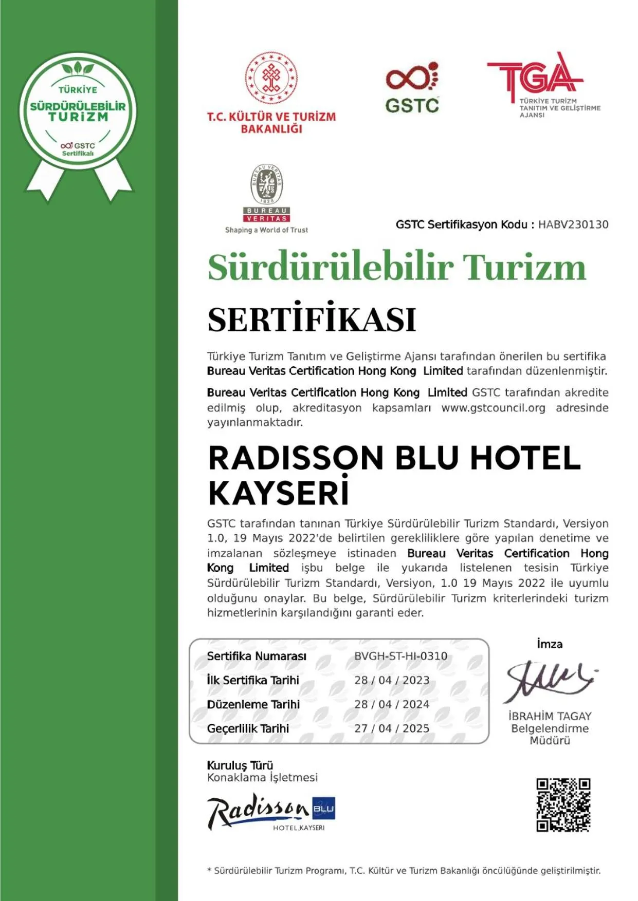 Property building in Radisson Blu Hotel, Kayseri