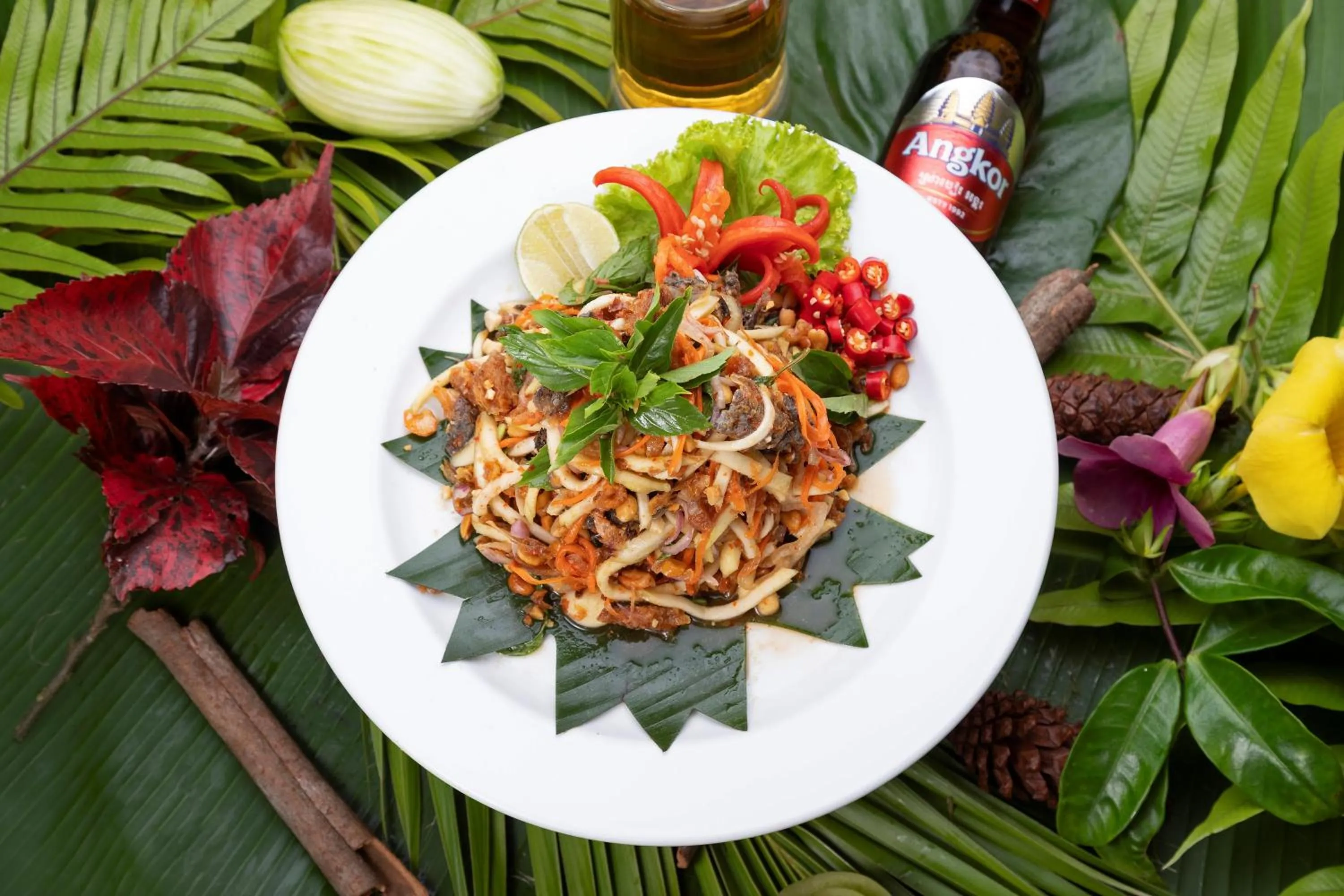 Food in Romdoul Kirirom Resort by EHM