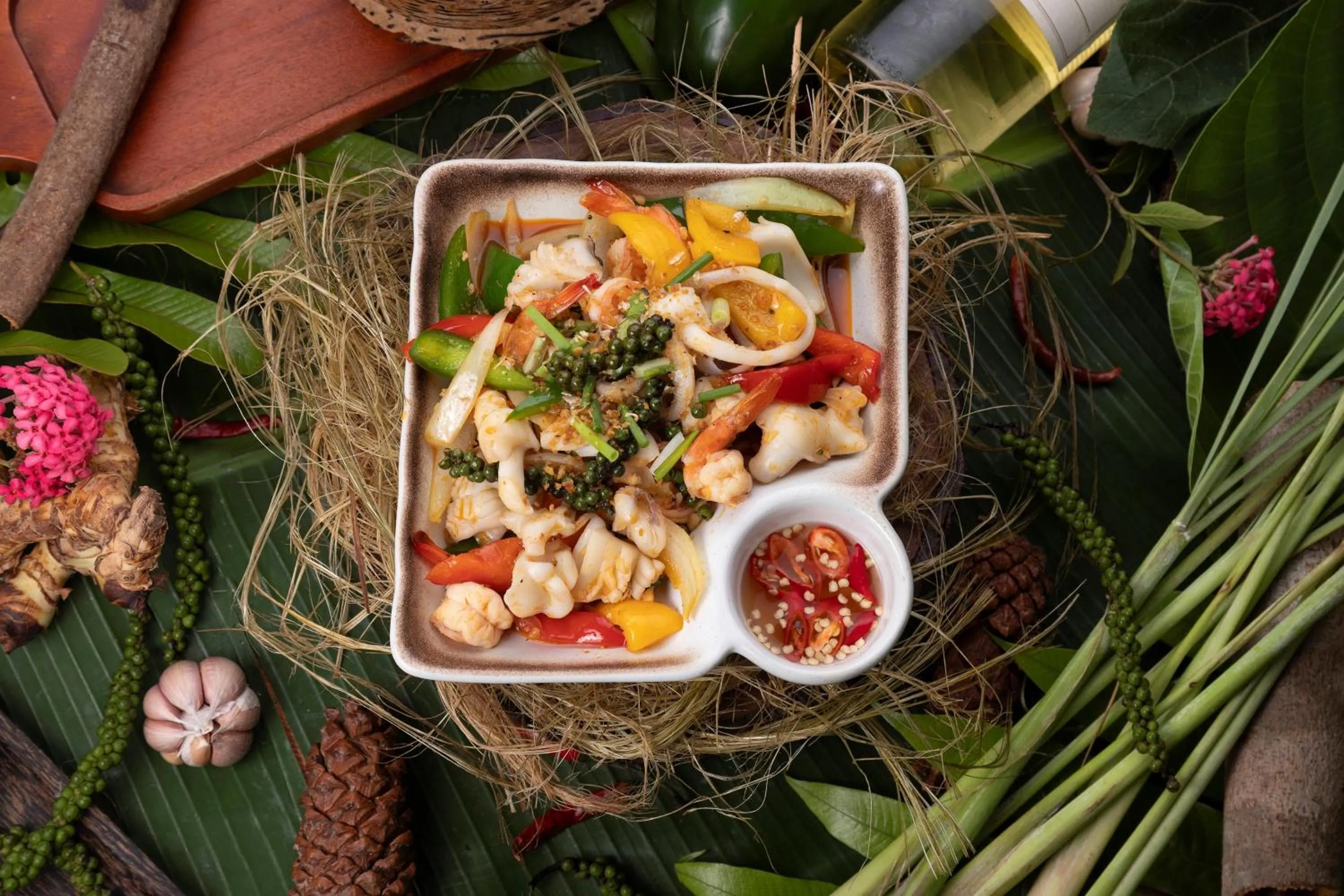 Food in Romdoul Kirirom Resort by EHM