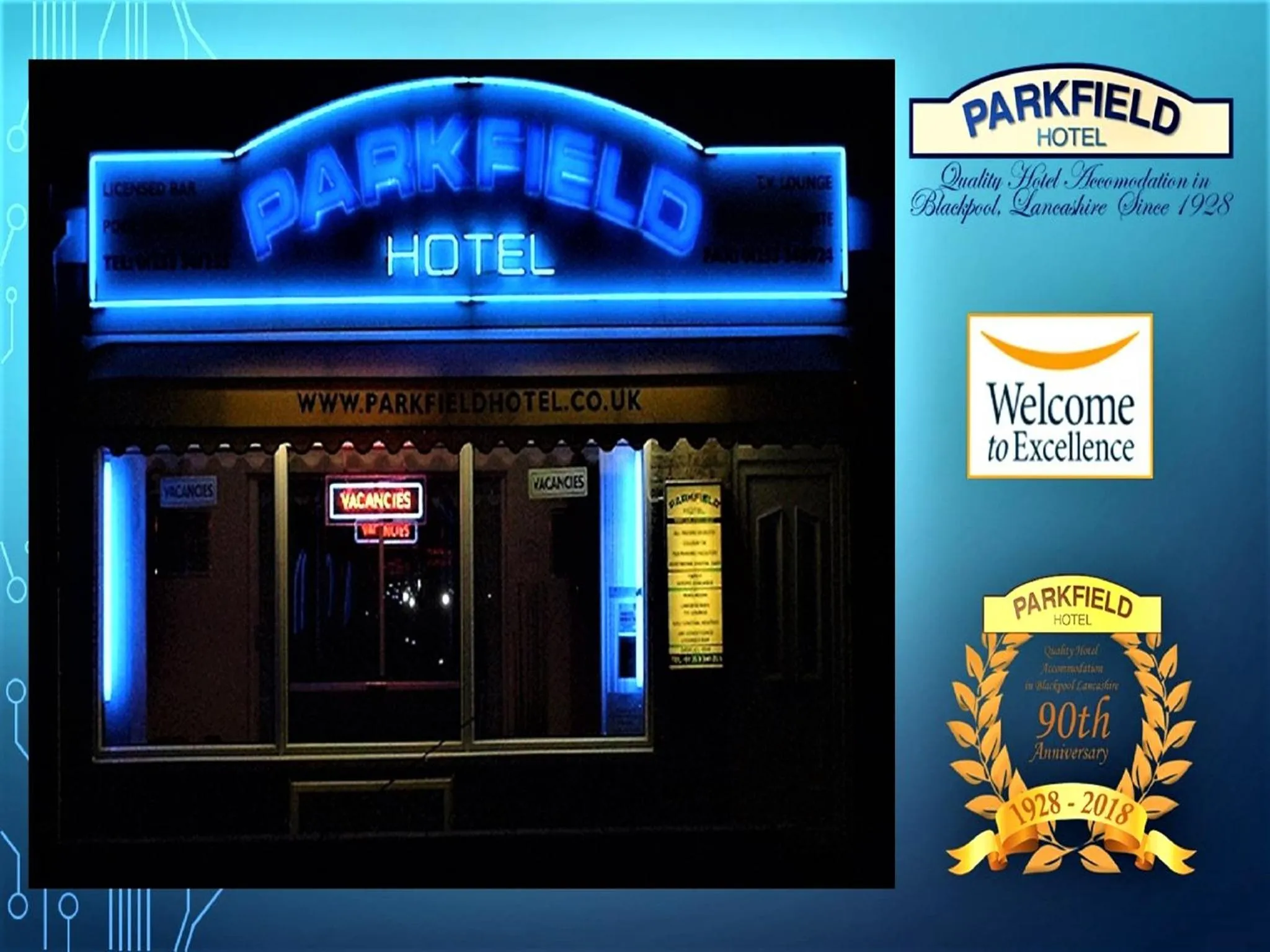 Property logo or sign in Parkfield Hotel