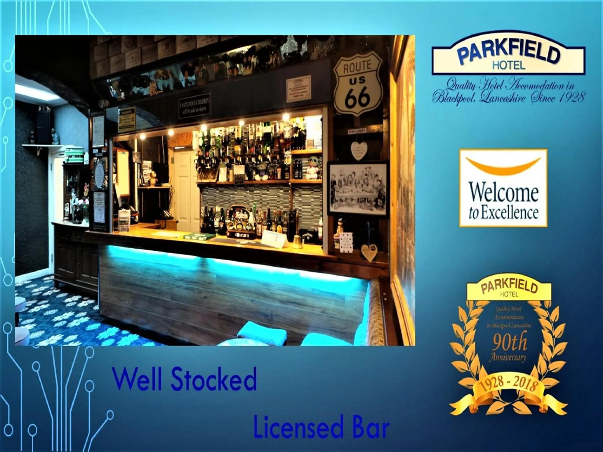 Lounge or bar in Parkfield Hotel
