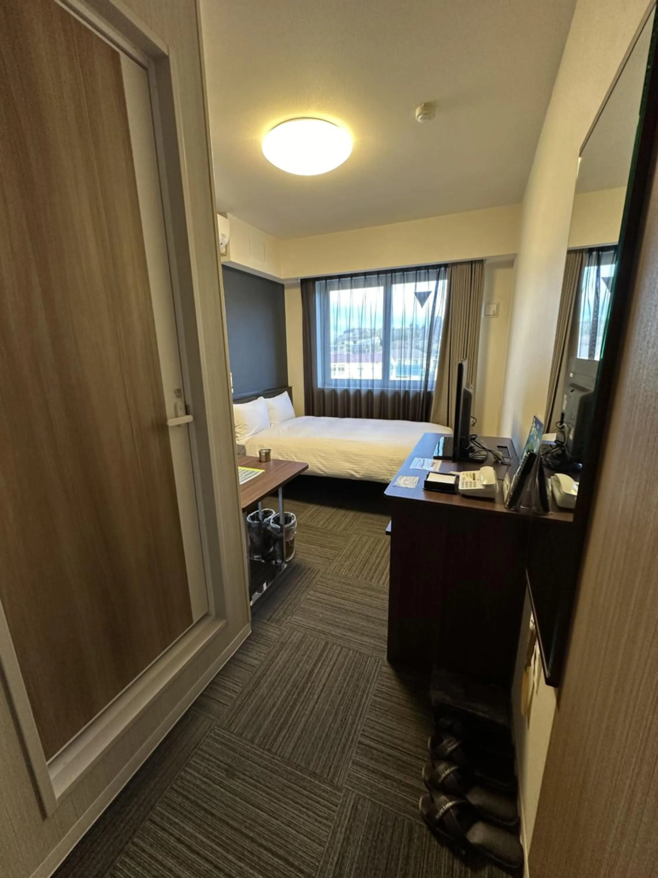 Photo of the whole room, Bed in Hotel Route-Inn Tome