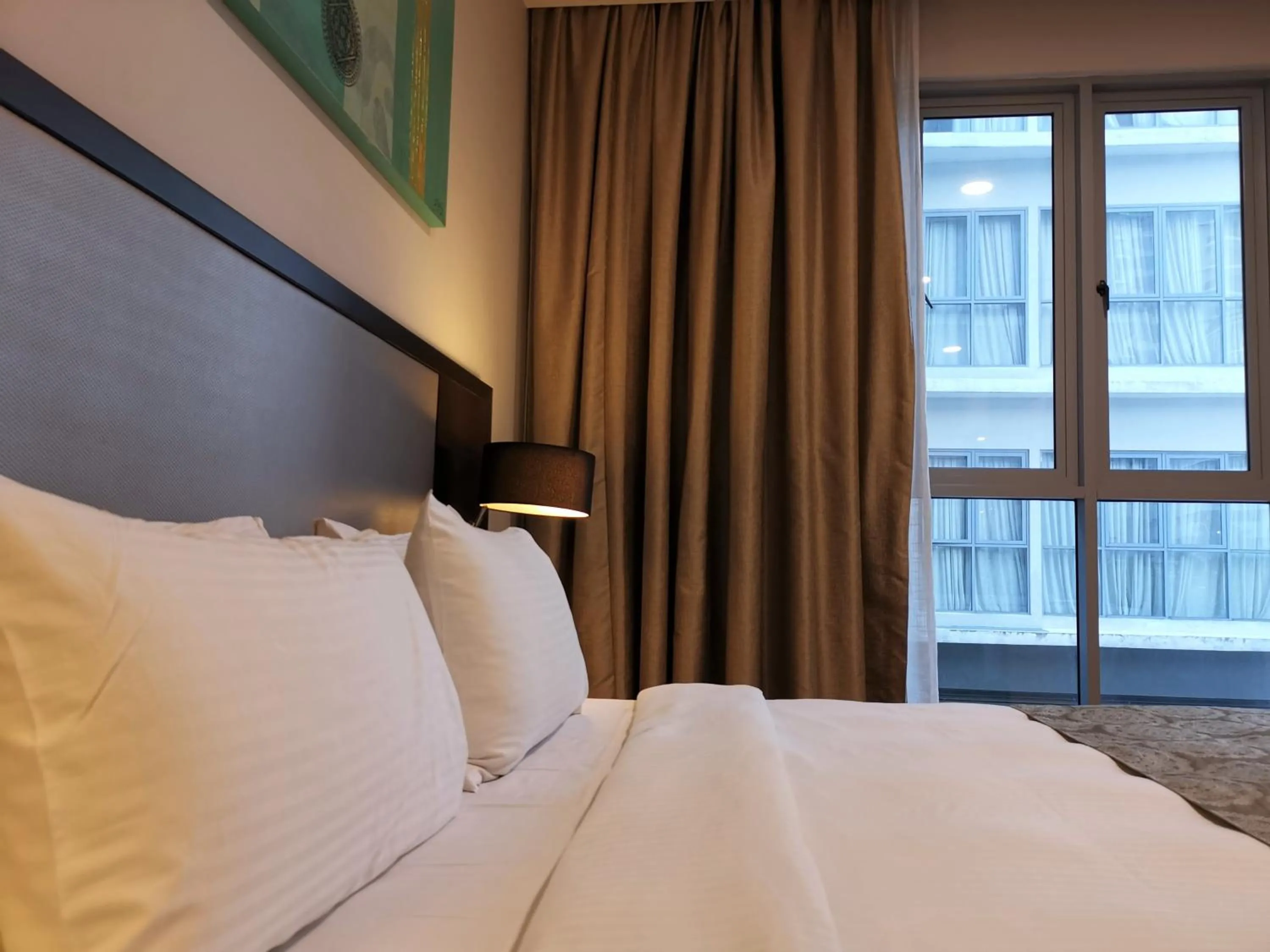 Bed in Marina Puteri Harbour Johor by Perfect Host