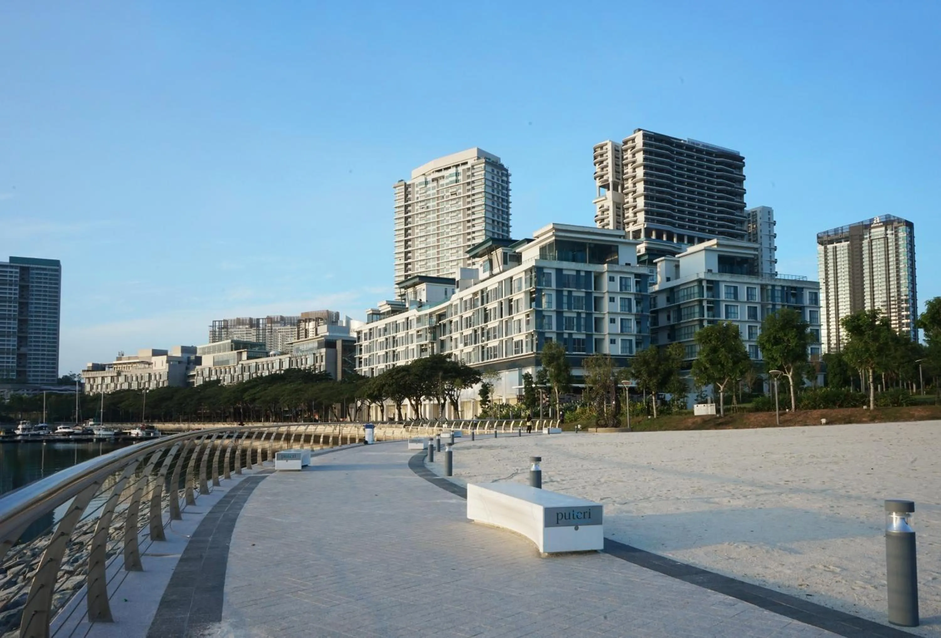 Property building in Marina Puteri Harbour Johor by Perfect Host