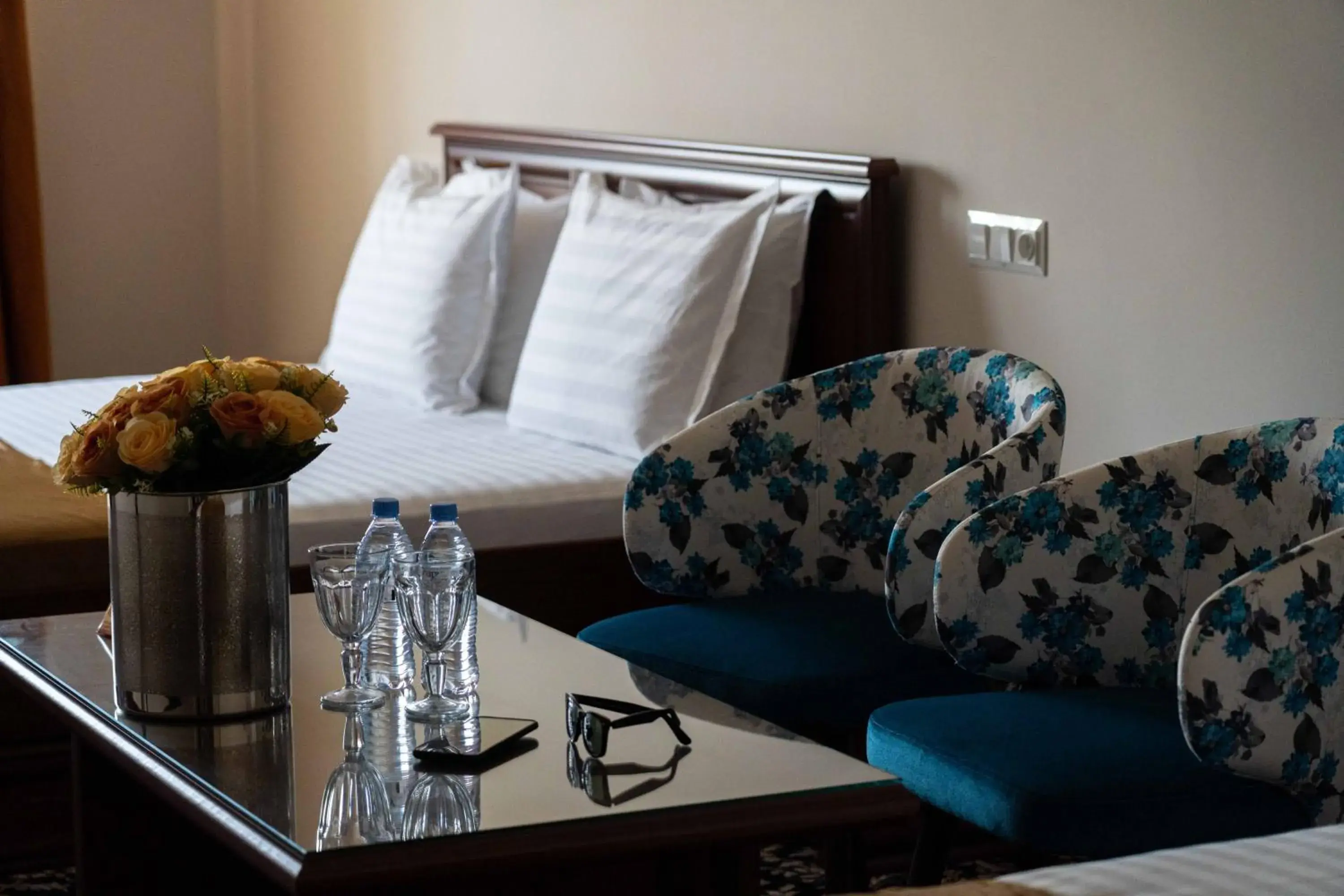 Bed in Aqua Hotel Bed in Aqua Hotel