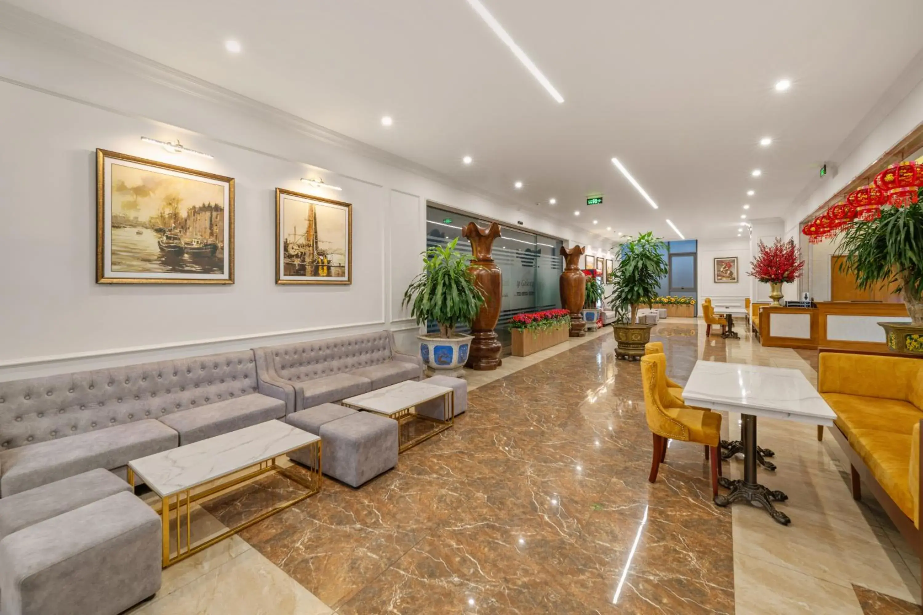 Lobby or reception in ATP Galaxy Hotel & Apartment Danang Lobby or reception in ATP Galaxy Hotel & Apartment Danang