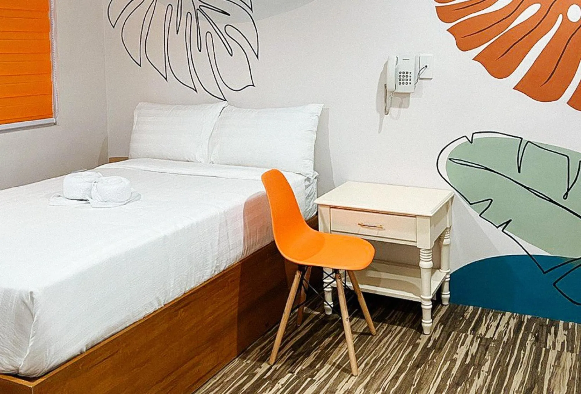 Bed in Lea Robert Hotel Angeles Pampanga by RedDoorz