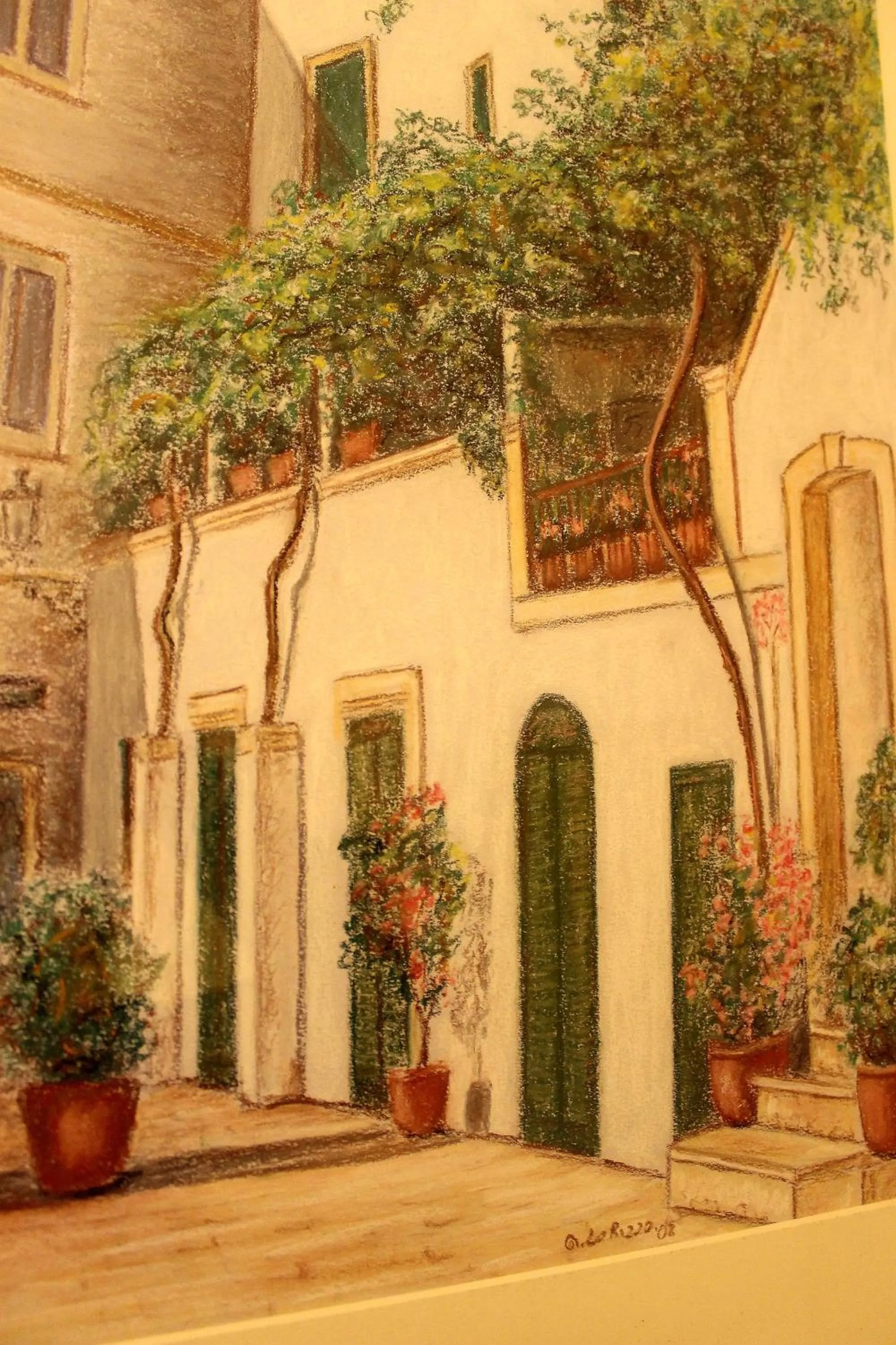 Decorative detail in Piazza Argento