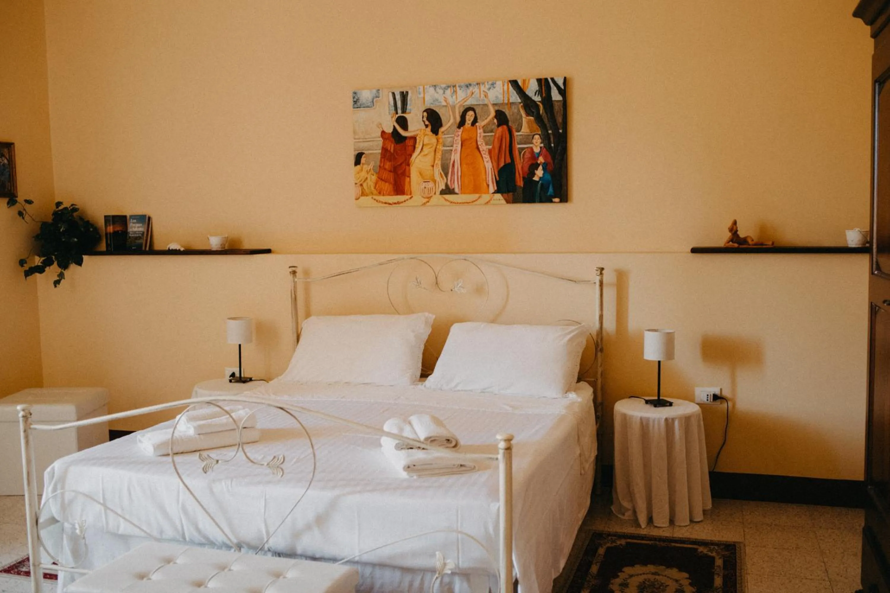 Bedroom, Bed in Piazza Argento