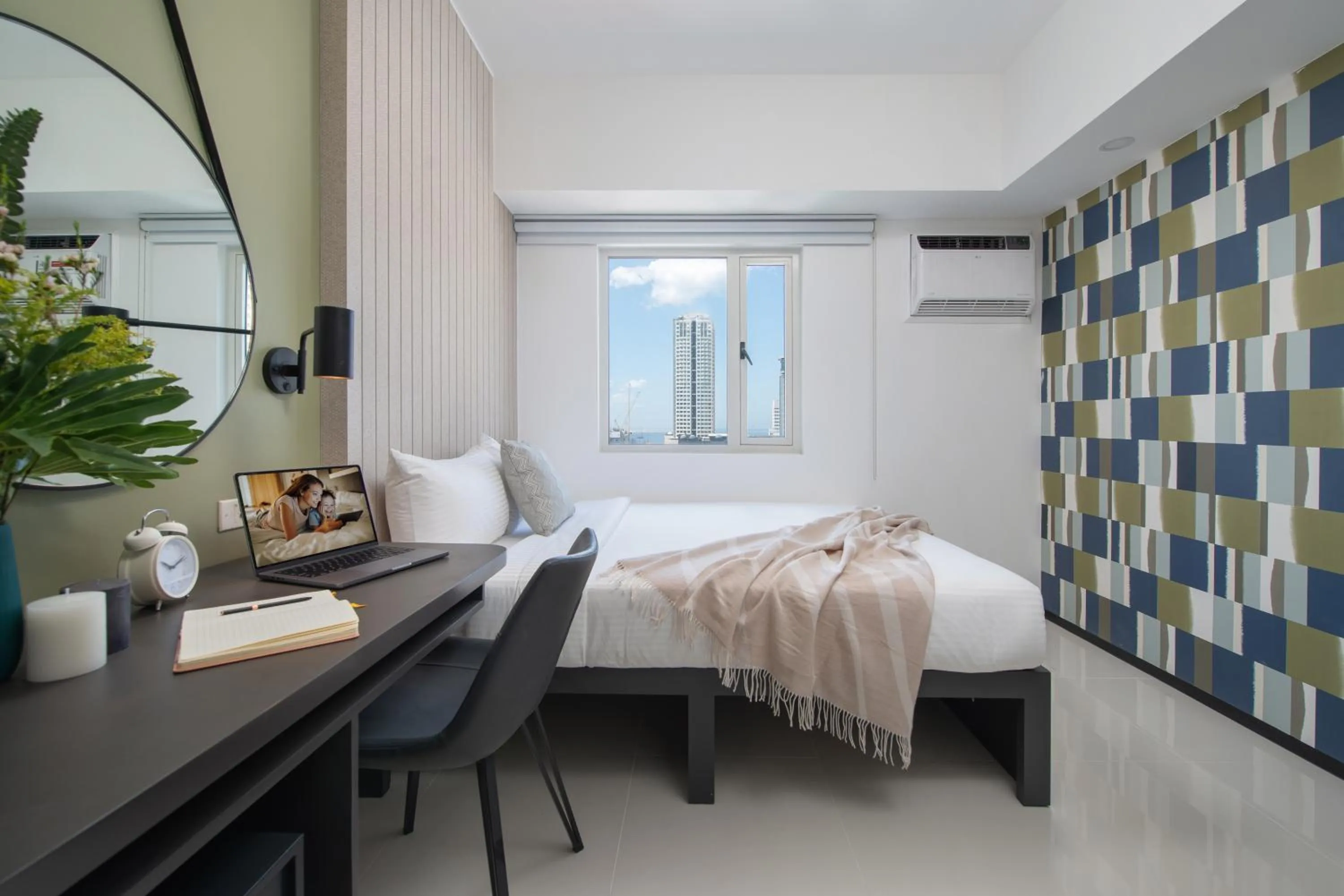 Bed in The Suites at Torre Lorenzo Malate - Managed by The Ascott Limited