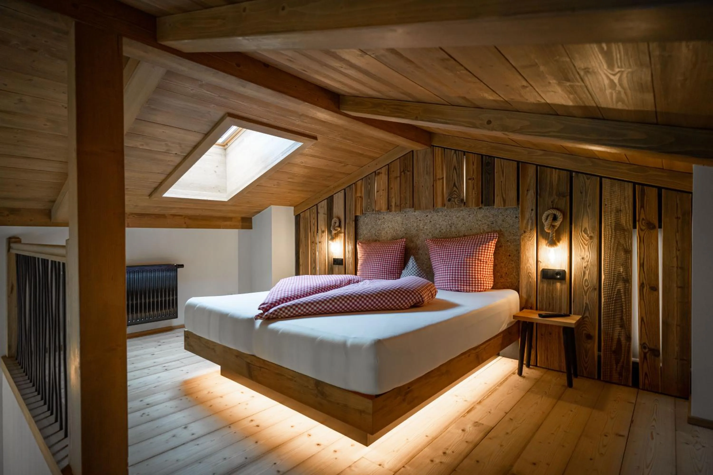Bed in Hotel Landhaus Tirolerherz