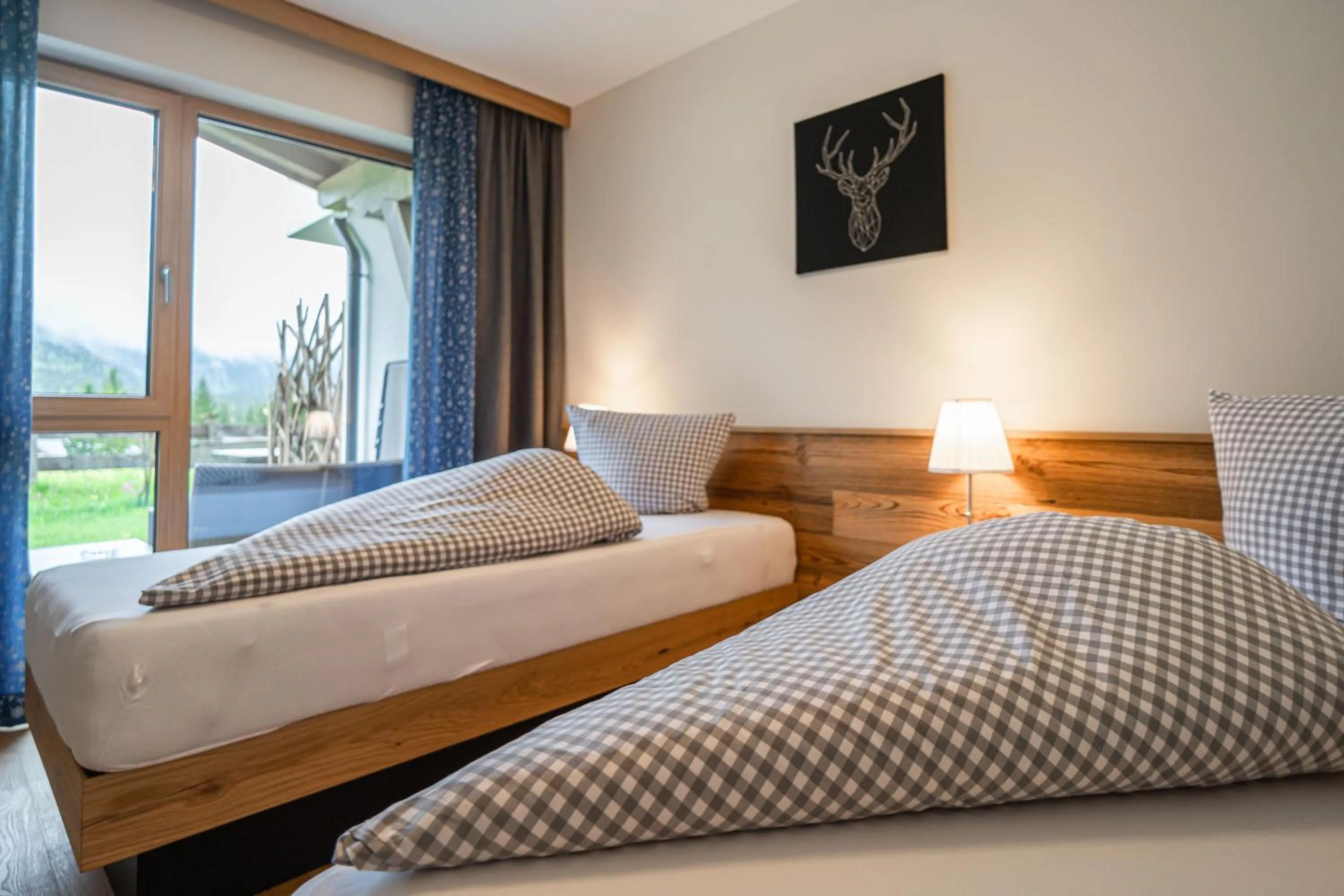 Bed in Hotel Landhaus Tirolerherz