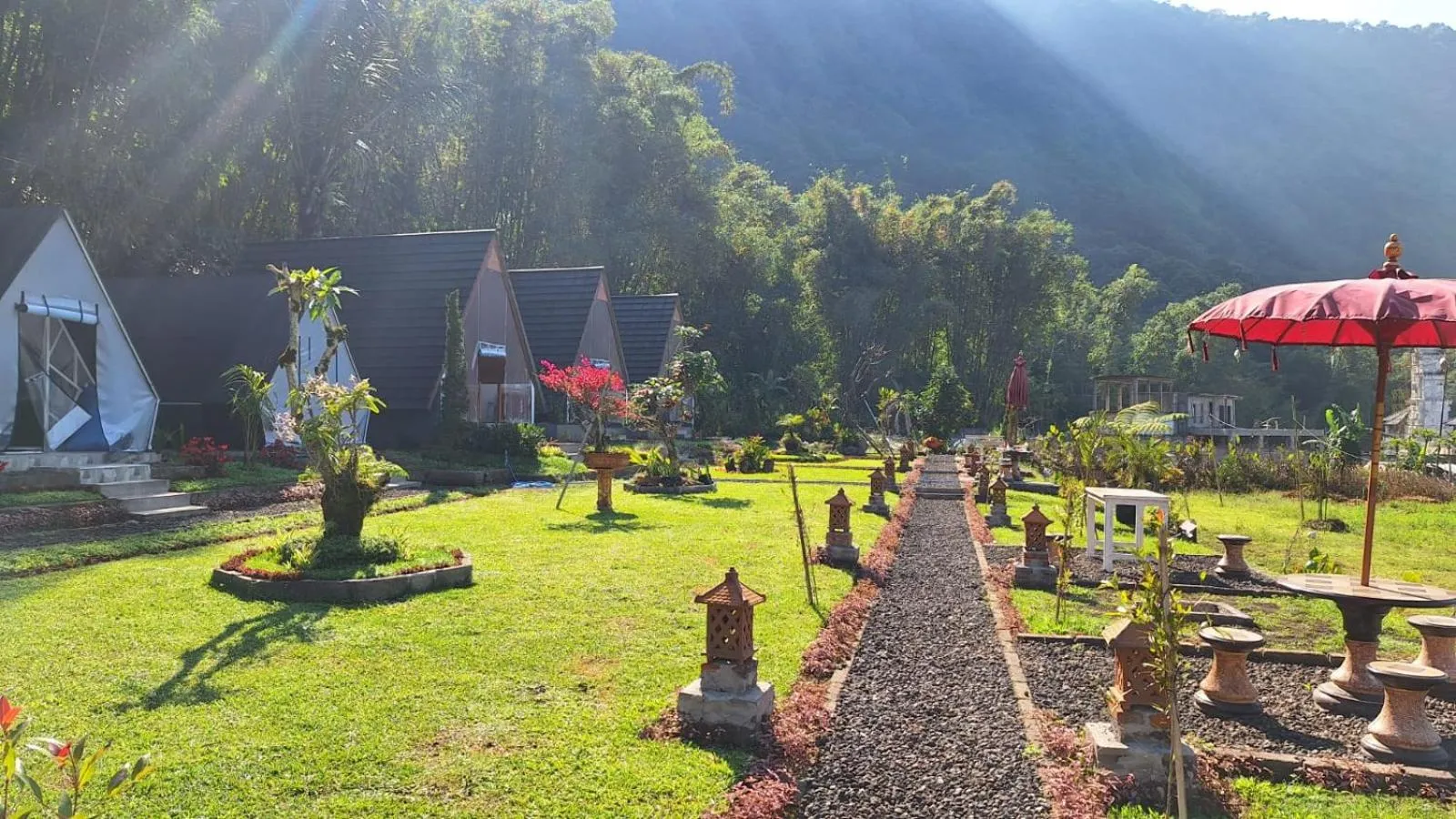 Property building in Popitan Garden Campground & Glamping Bedugul