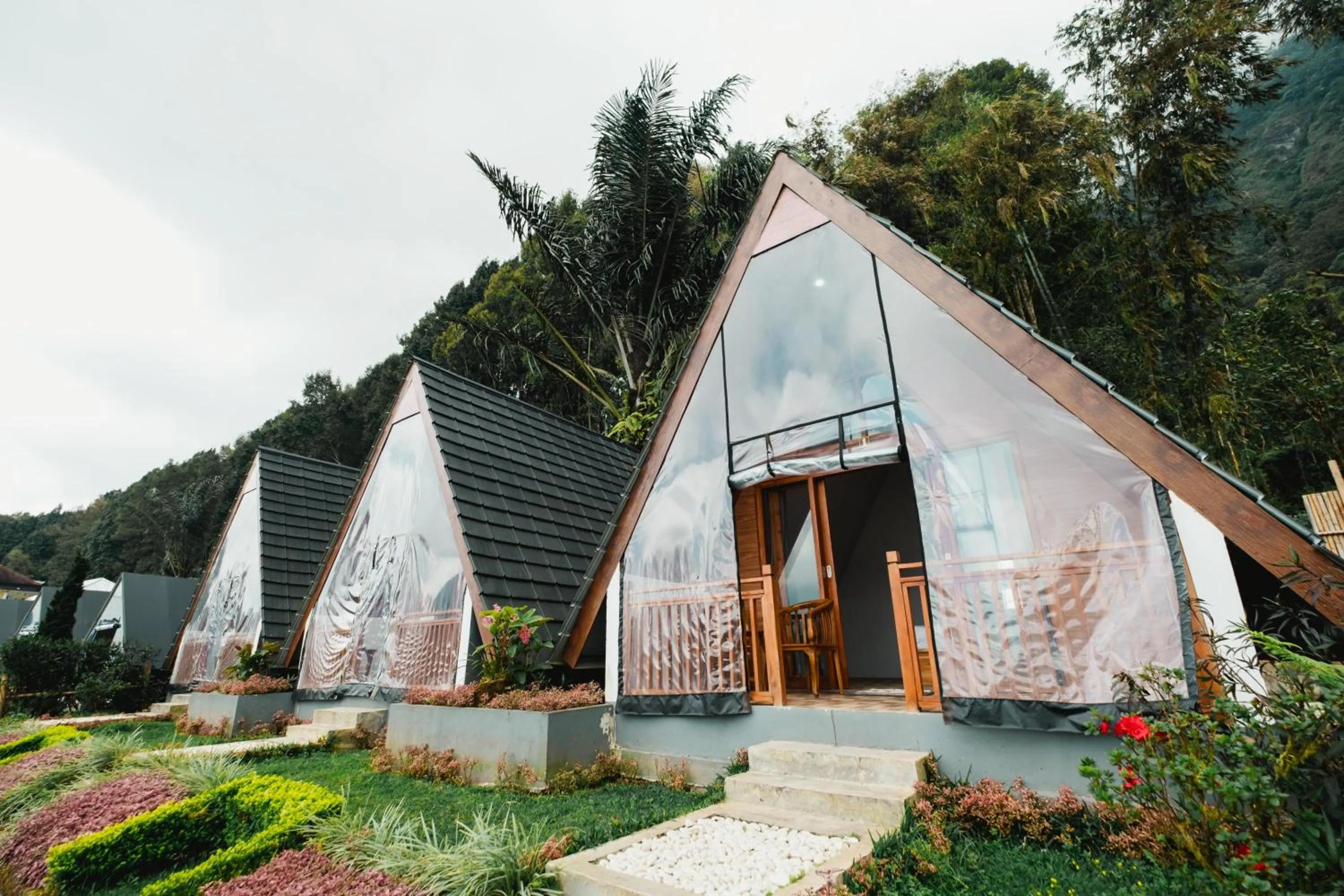 Property building in Popitan Garden Campground & Glamping Bedugul