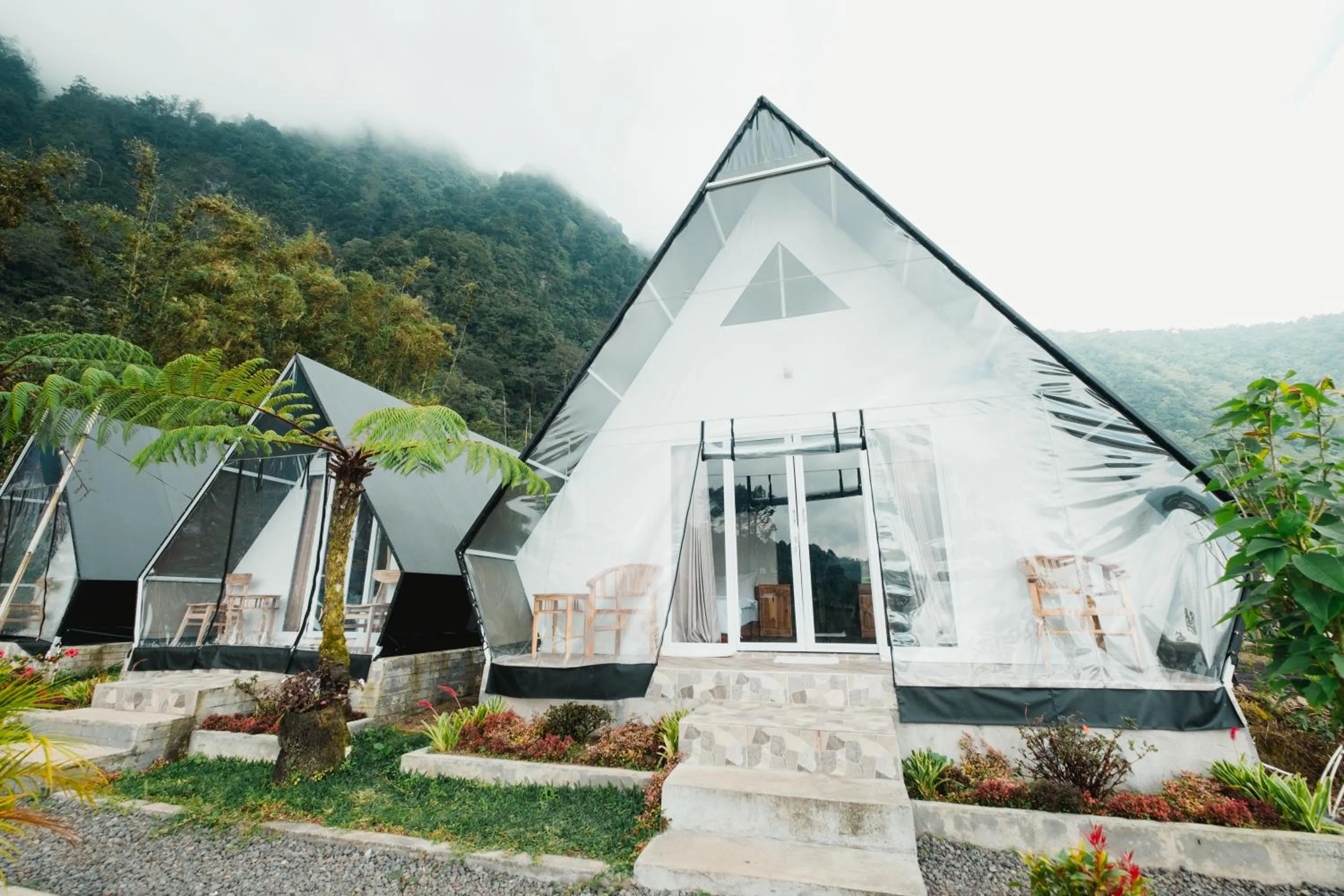 Property building in Popitan Garden Campground & Glamping Bedugul