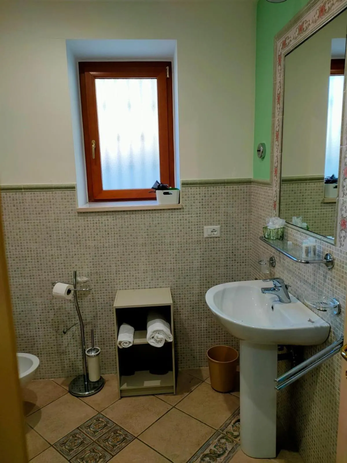 Toilet in Villa Vittoria