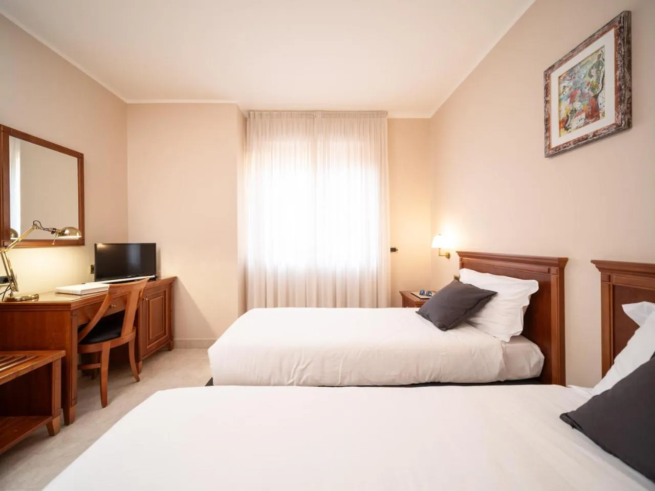 Bed in Hotel SAN PIO