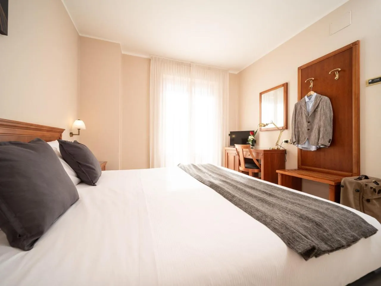 Bed in Hotel SAN PIO