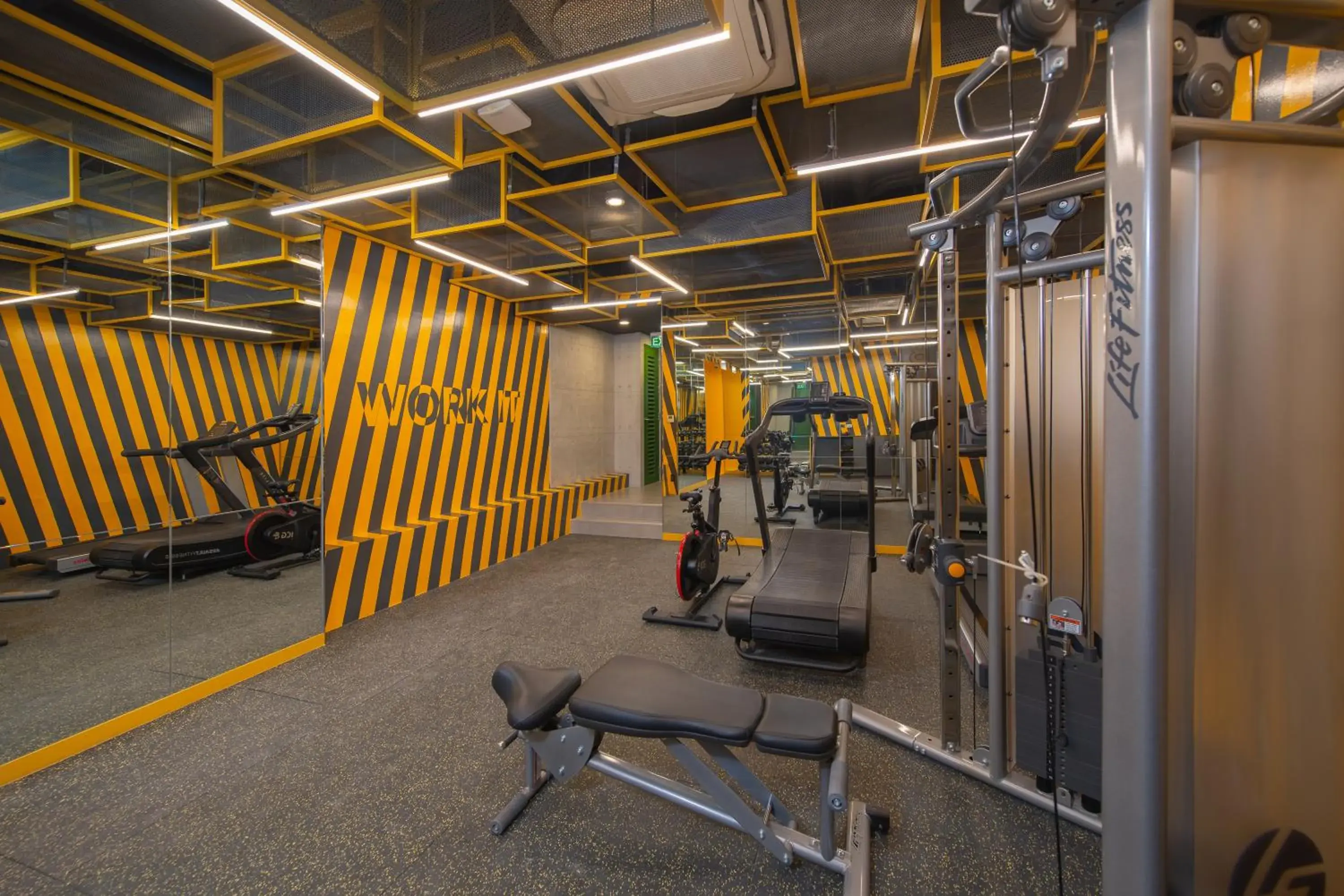 Fitness centre/facilities in lyf Malate Manila managed by The Ascott Limited Fitness centre/facilities in lyf Malate Manila managed by The Ascott Limited