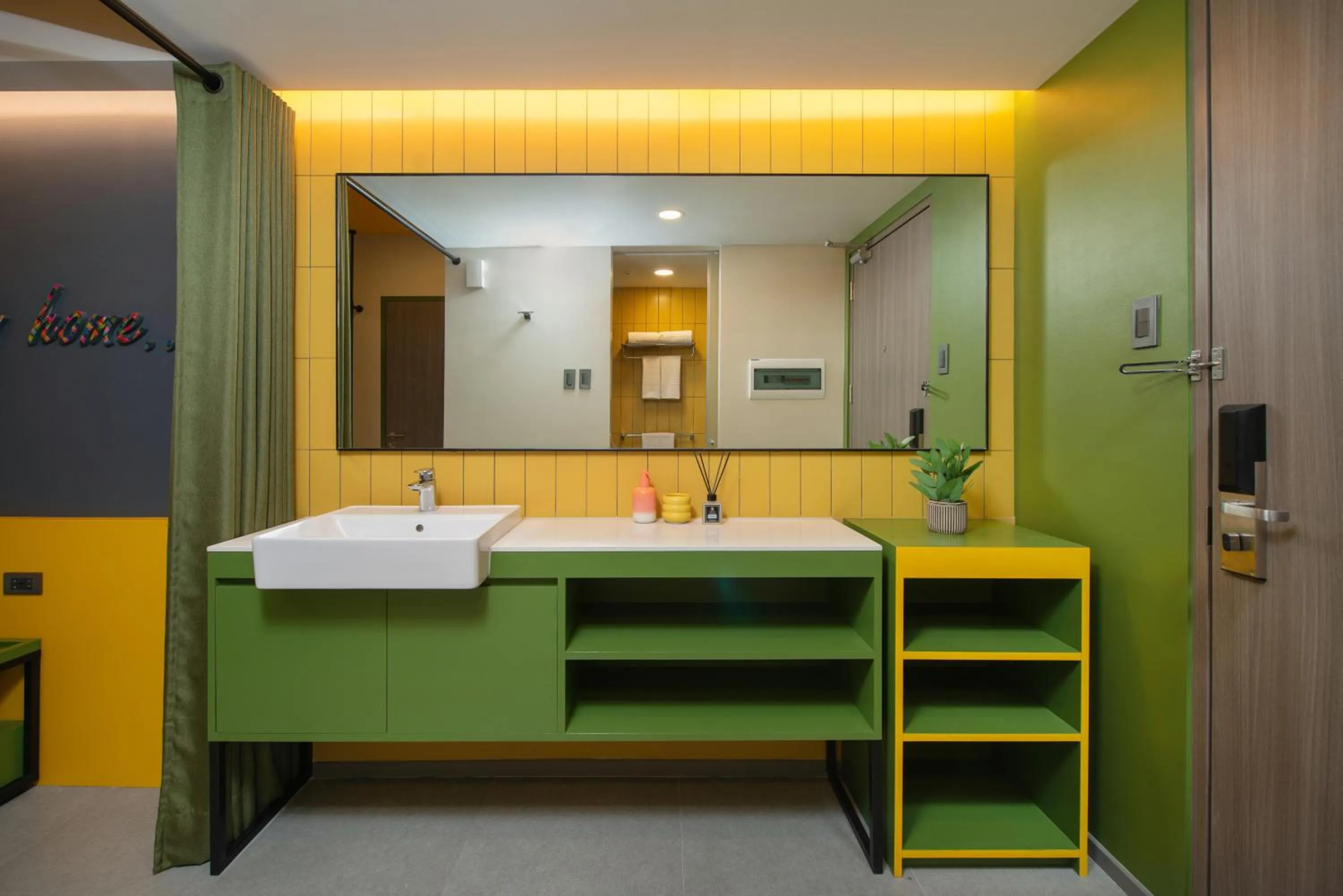 Shower, Bed in lyf Malate Manila managed by The Ascott Limited