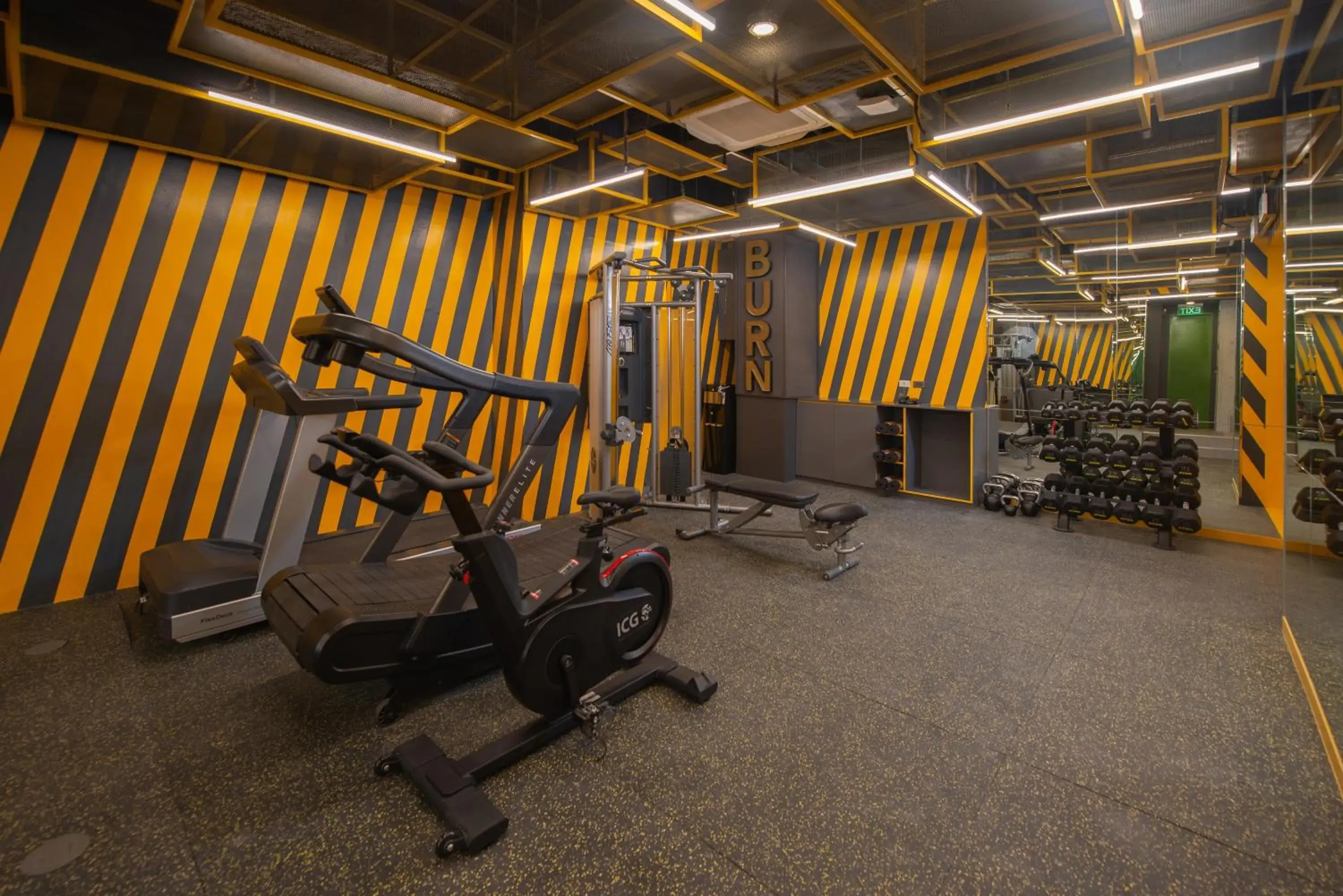 Fitness centre/facilities in lyf Malate Manila managed by The Ascott Limited Fitness centre/facilities in lyf Malate Manila managed by The Ascott Limited