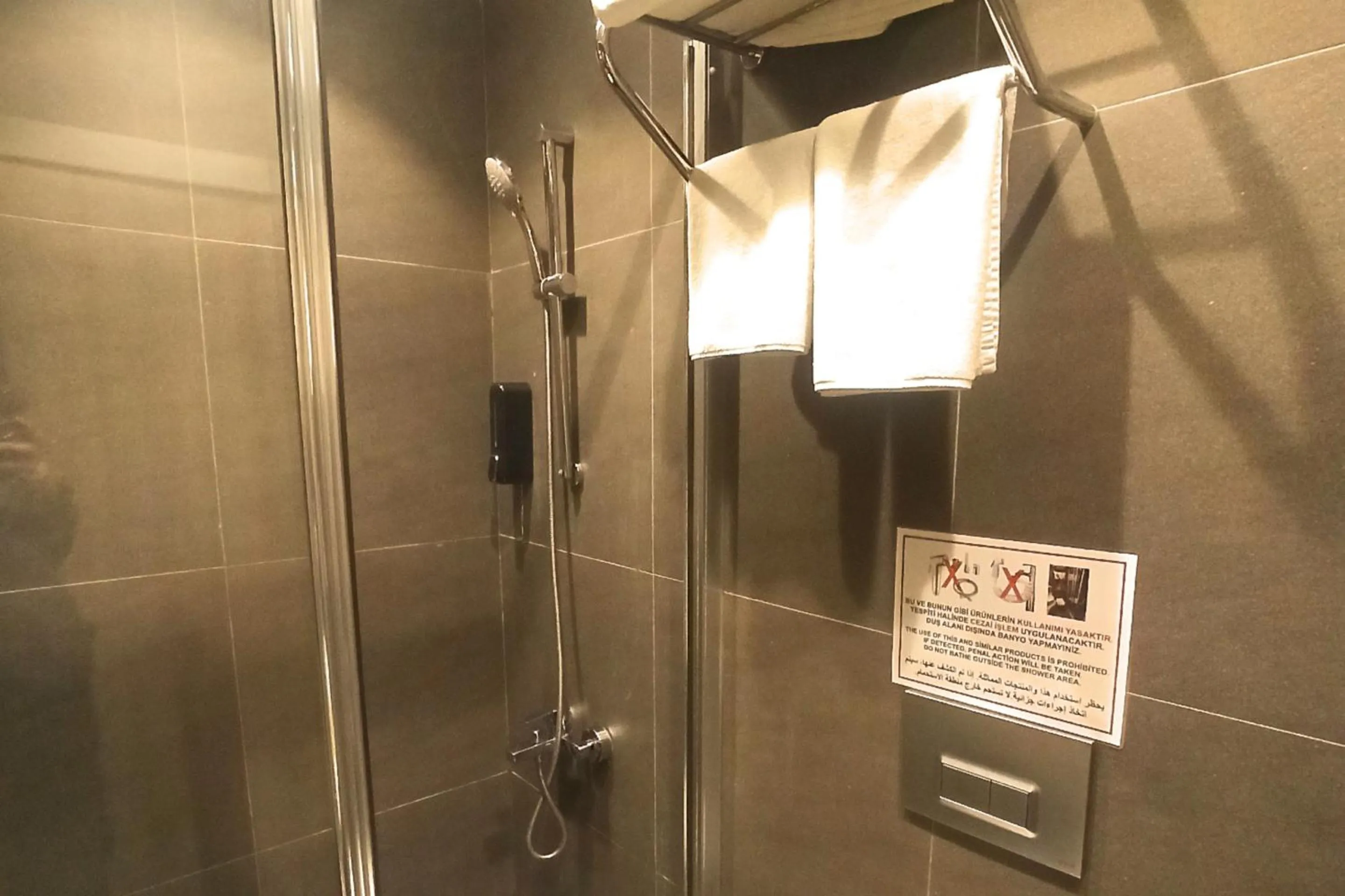 Shower in BC Residence Pangaldi