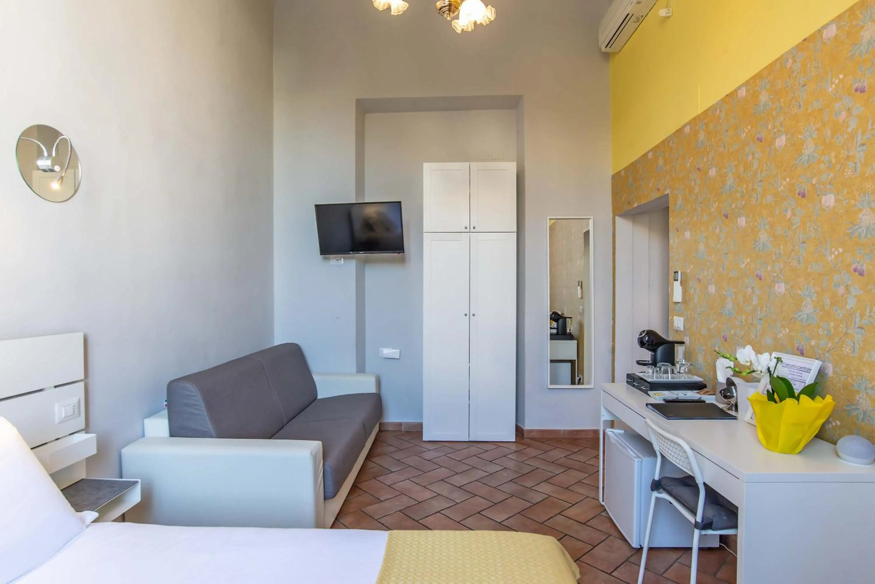 Coffee/tea facilities in IL MERCATO CENTRALE B and B