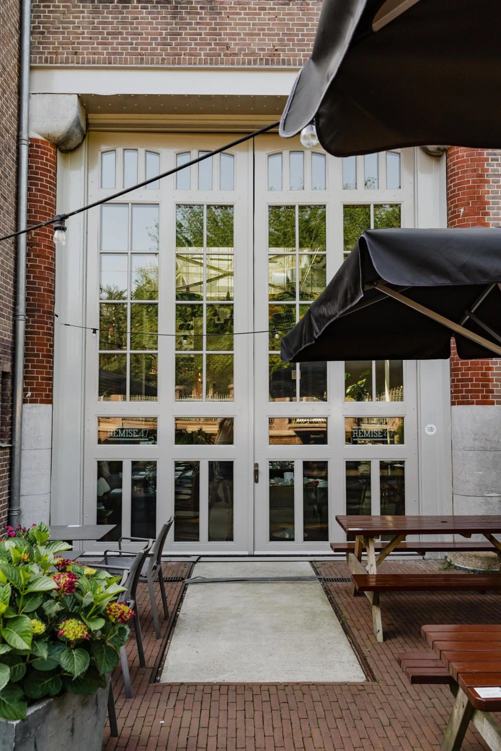 Balcony/Terrace in Hotel De Hallen
