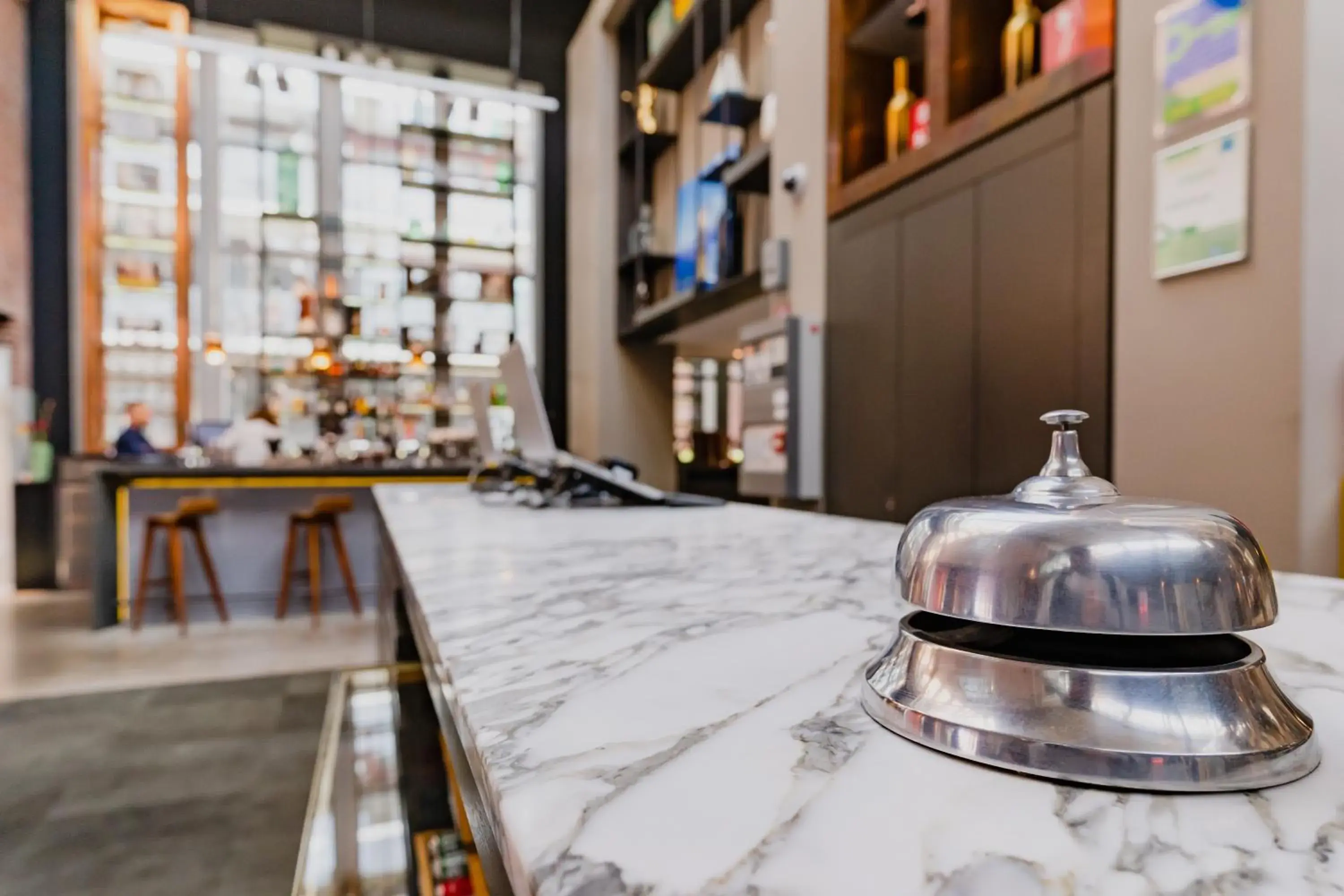 Lobby or reception in Hotel De Hallen Lobby or reception in Hotel De Hallen