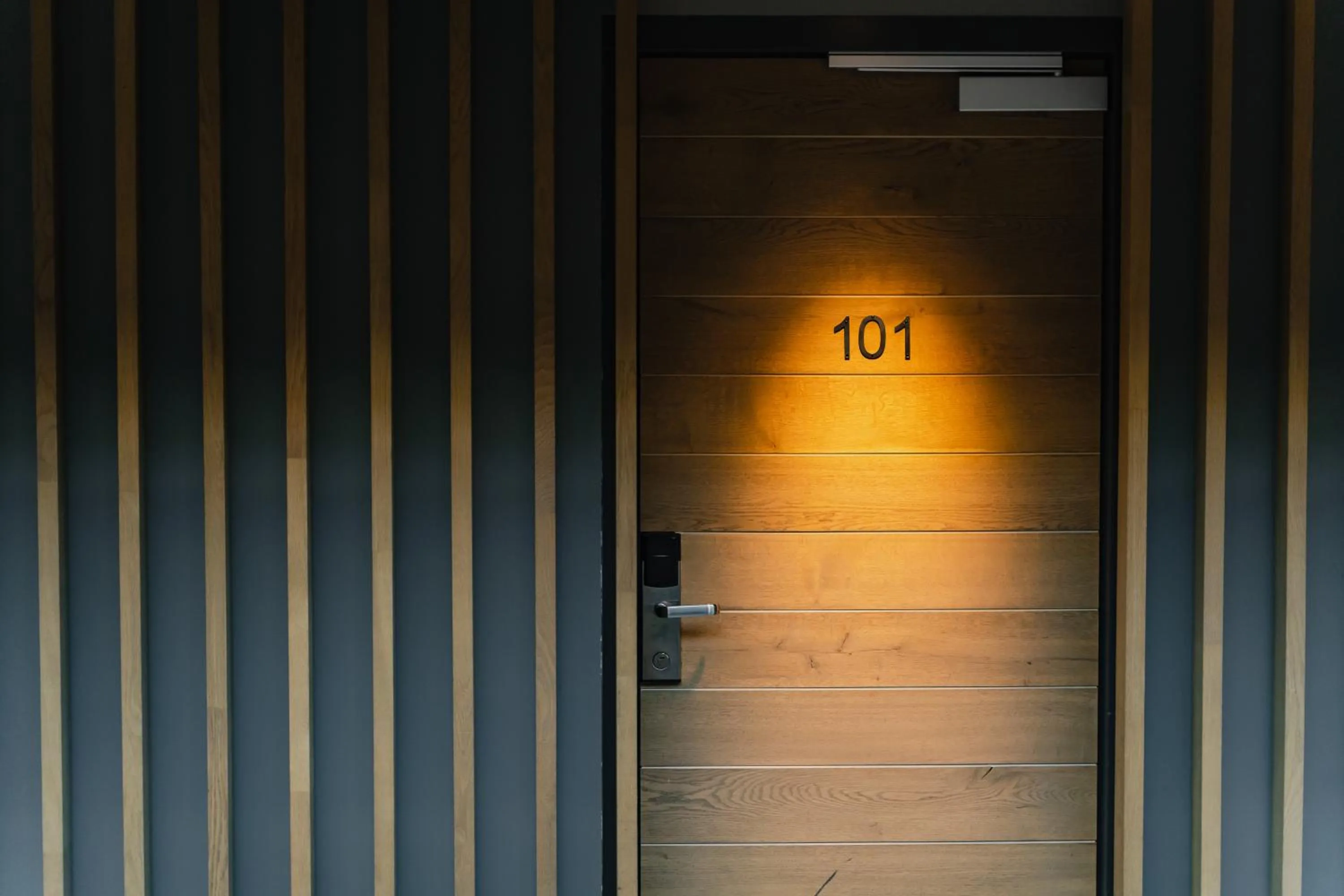 Decorative detail in Hotel De Hallen