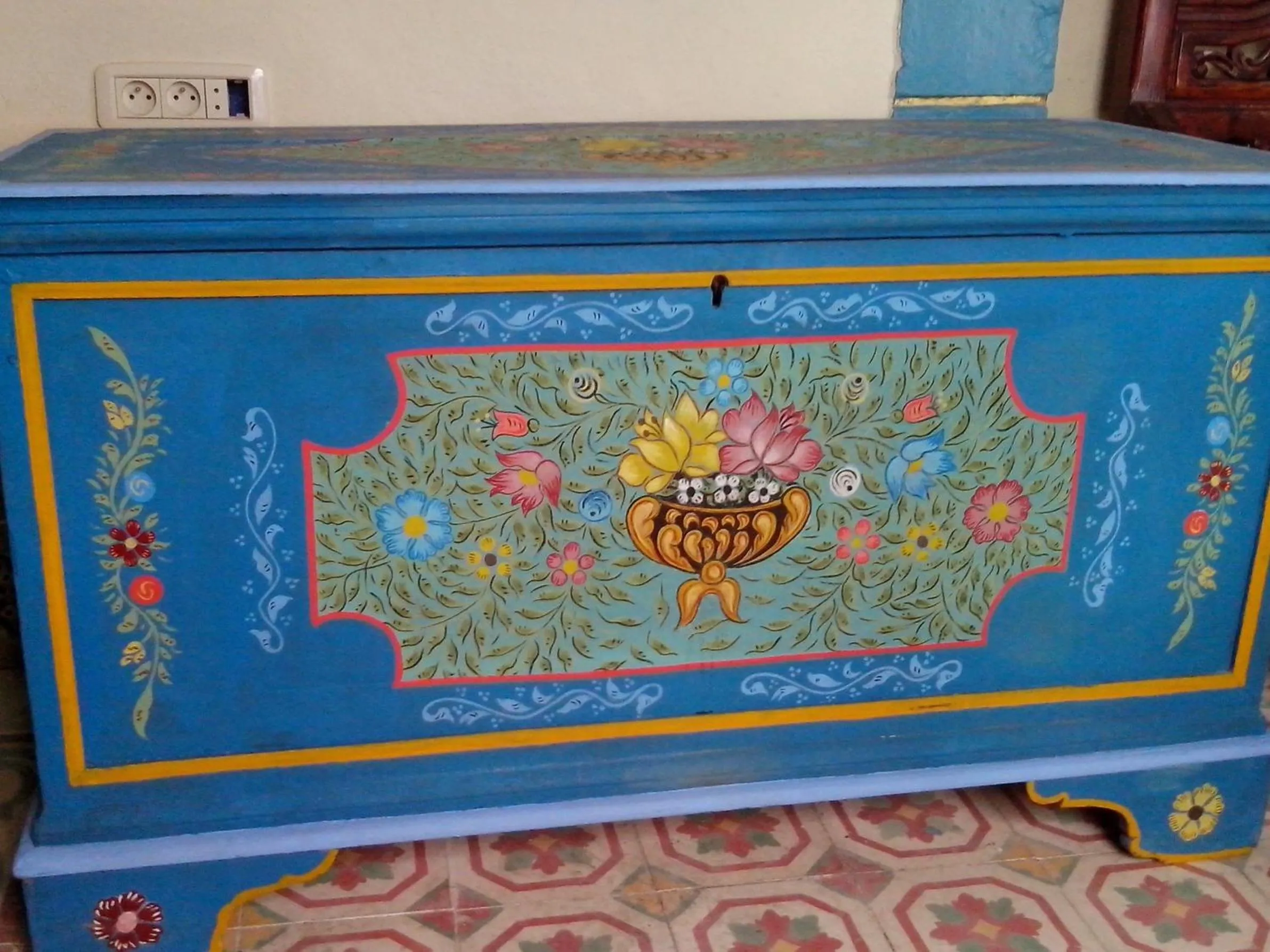 Decorative detail in Dar Baaziz