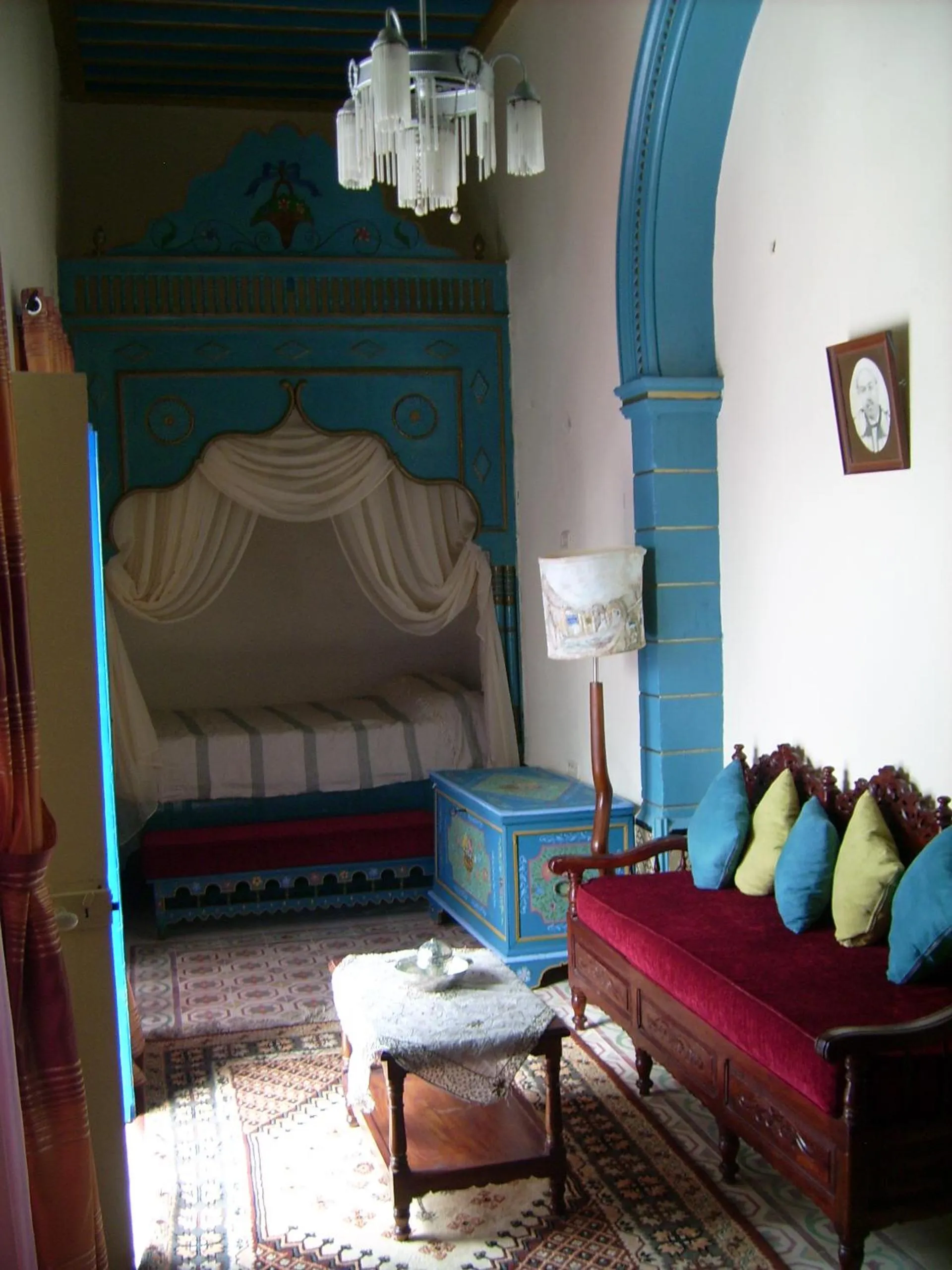 Seating area in Dar Baaziz